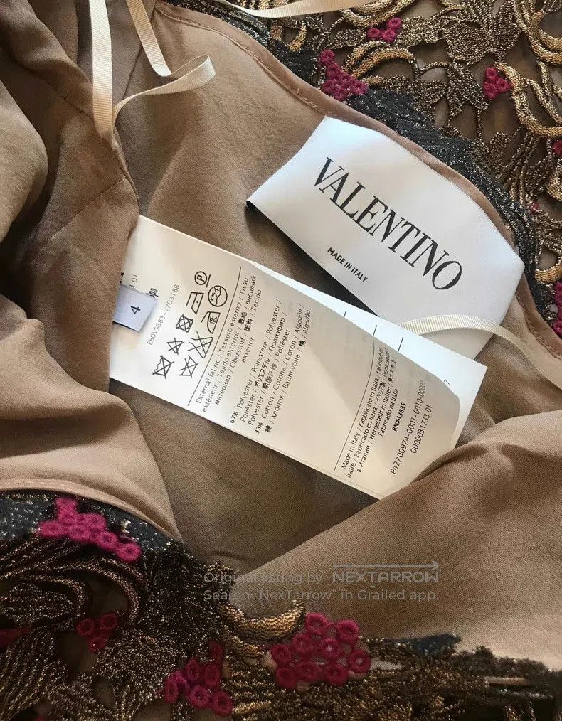 Valentino Valentino Openwork lace embroidered dress Size S / US 4 / IT 40 - 5 Thumbnail