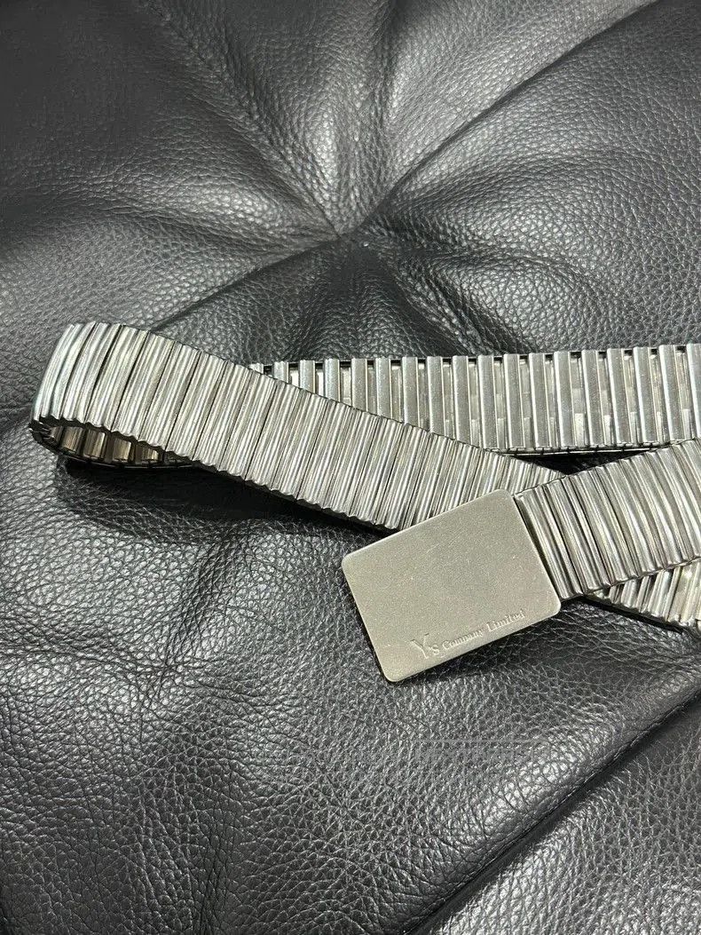 Yohji Yamamoto yohji yamamoto y's metal adjustable belt. Size ONE SIZE - 2 Thumbnail