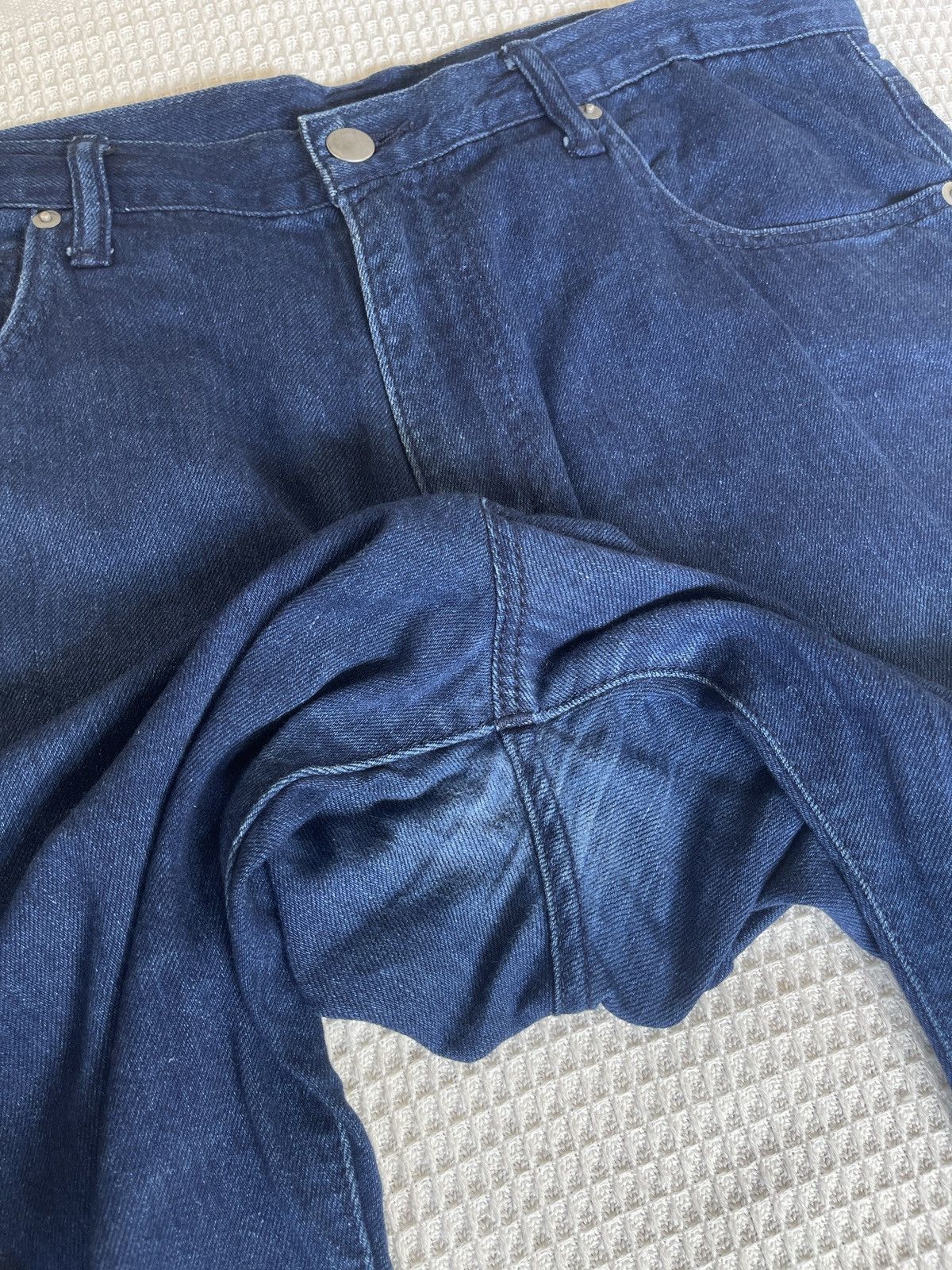 Edwina Horl Vintage🔥EDWINA HORL🔥Distressed Denim Fashion Size US 34 / EU 50 - 9 Thumbnail