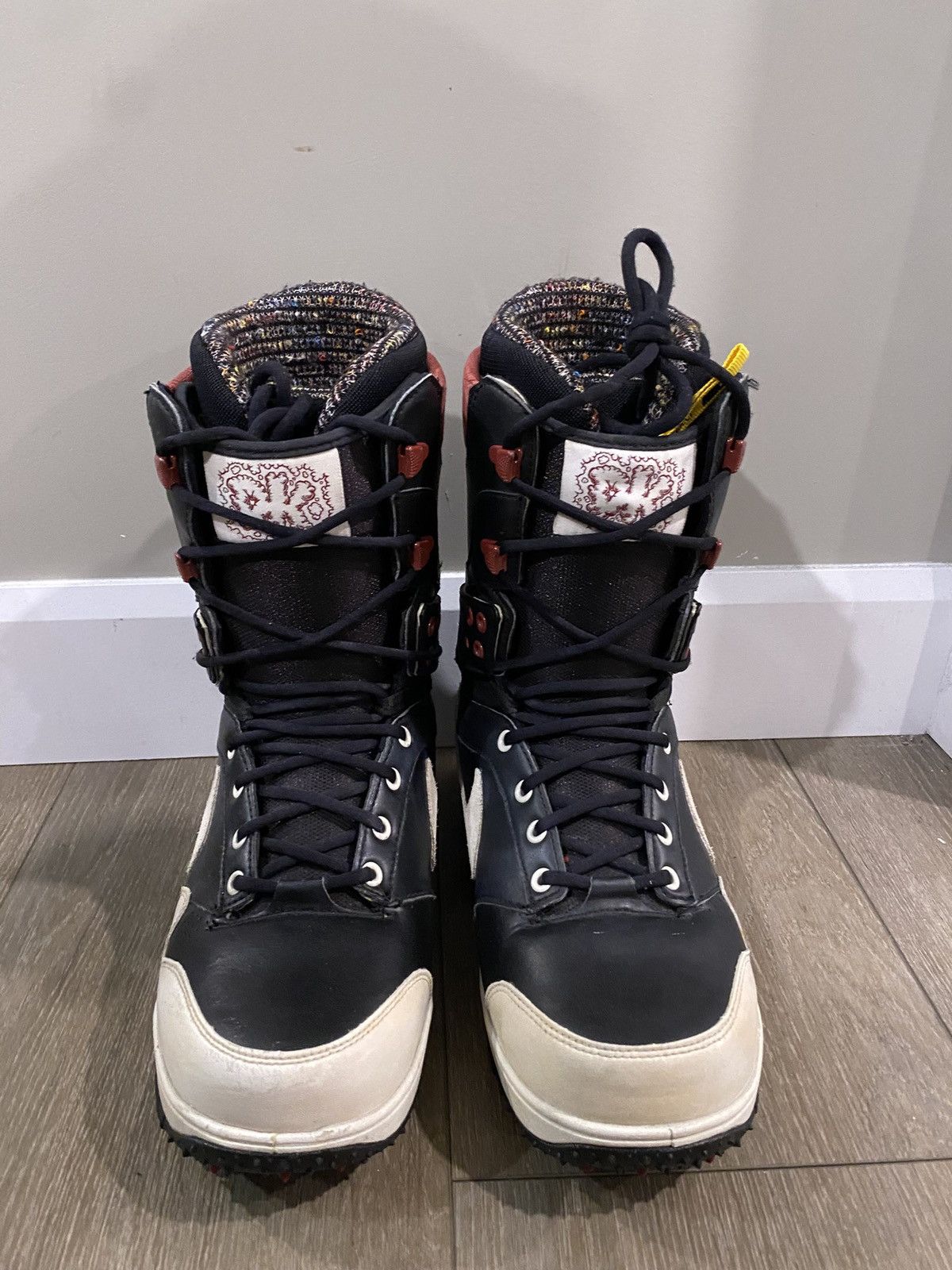 Nike Nike Zoom DK Danny Kass Snowboard Boots White / Black Size US 9 / EU 42 - 6 Thumbnail