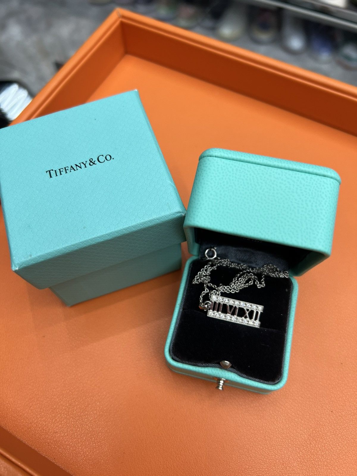 Tiffany & Co. Tiffany & Co 18K Diamond Atlas Neckless Size ONE SIZE - 2 Thumbnail