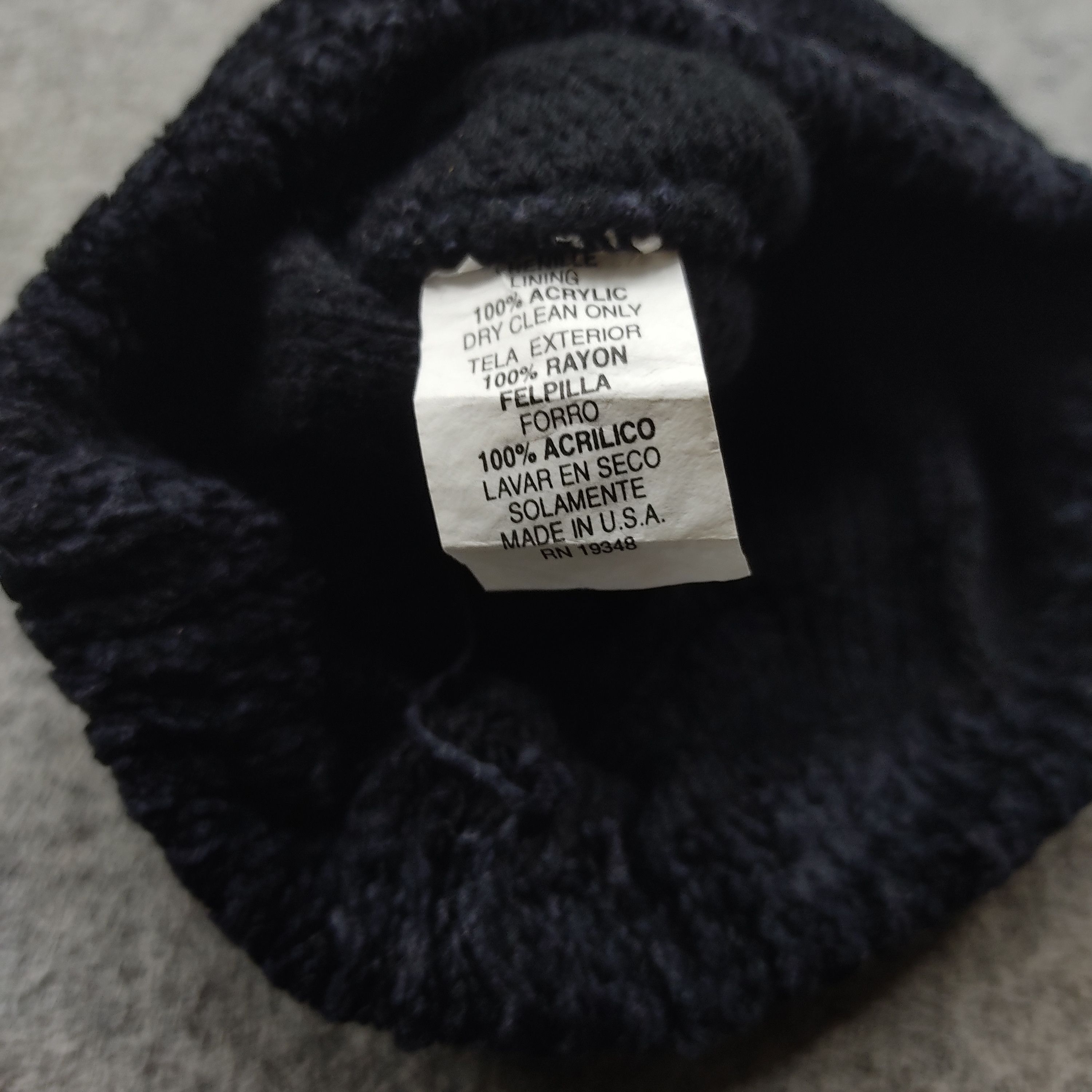 Vintage Vintage Plain Beanie / Snow Hat / Snow Cap Size ONE SIZE - 4 Thumbnail