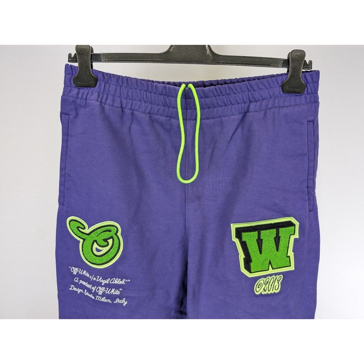 Off-White o1rshd1 Vars Hammer Slim Sweatpants & Joggers in Purple Size US 38 / EU 54 - 12 Thumbnail