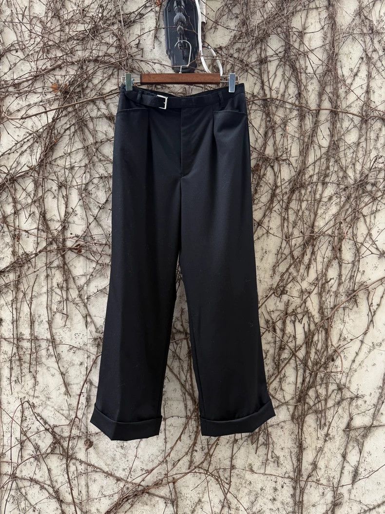 Comme des Garcons Comme des Garcons size S Black wool trousers Size 22" - 1 Thumbnail