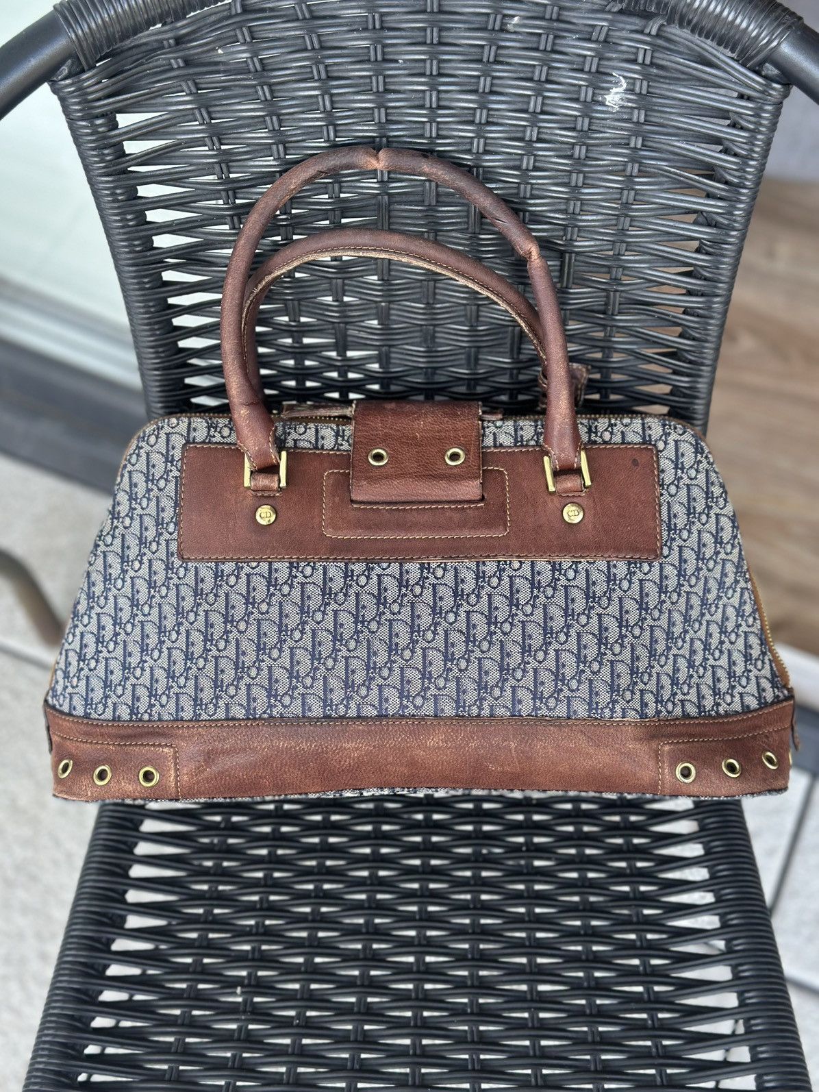 Dior Christian Dior Street Chic Dome Trotter Monogram Bag Size ONE SIZE - 8 Thumbnail