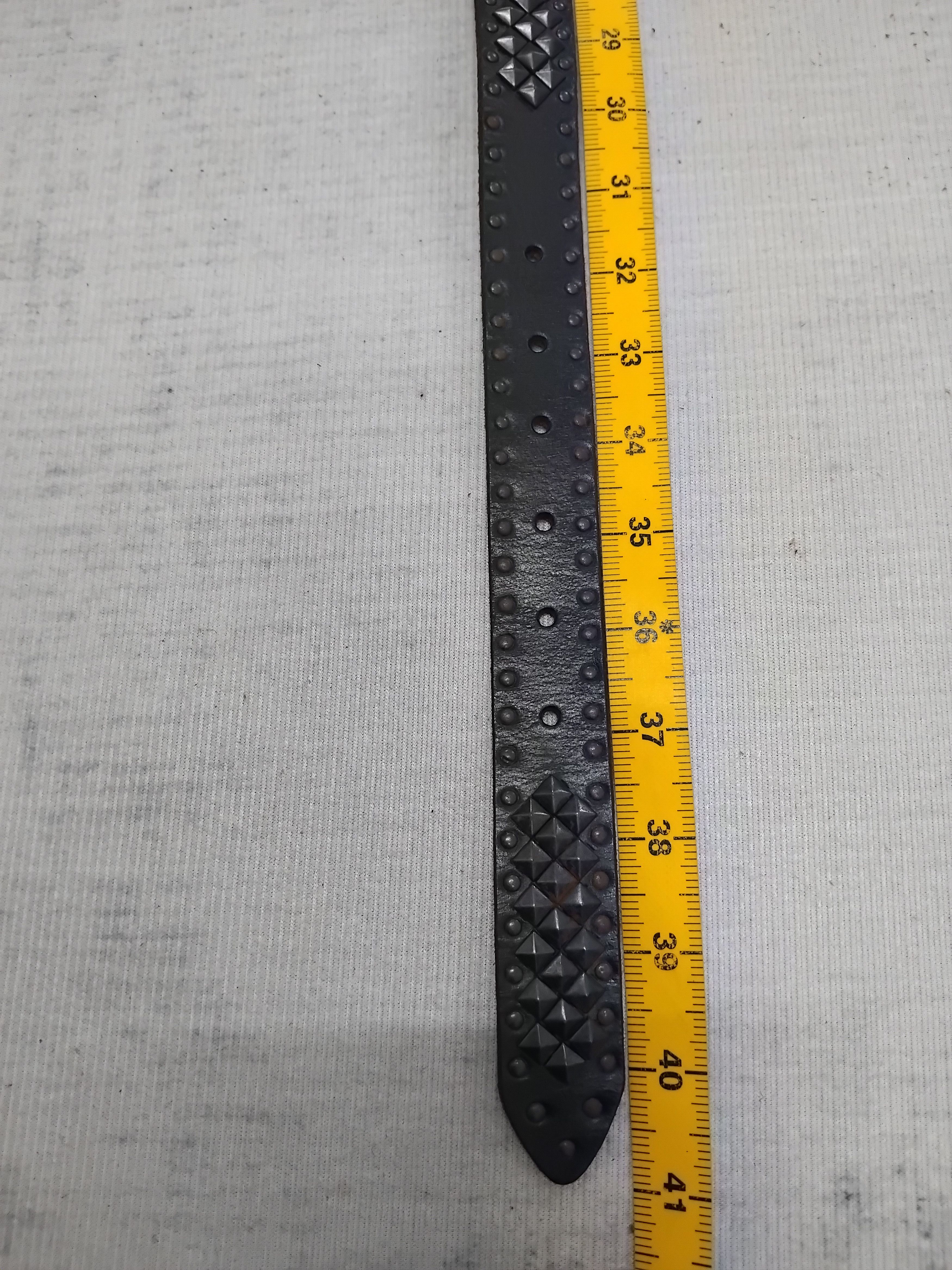 Japanese Brand 💥291295 homme studded punk rock leather belt Size ONE SIZE - 6 Thumbnail