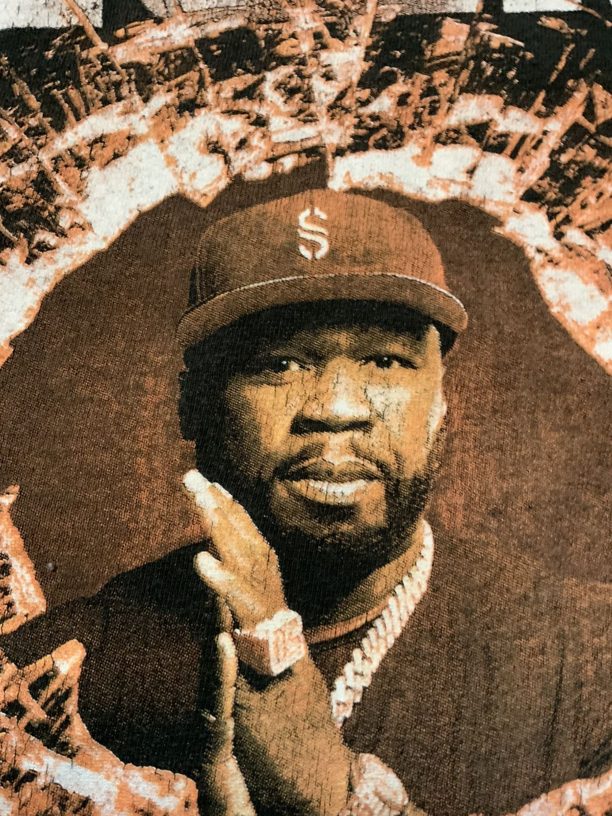 50 Cent 50 Cent Get Rich Or Die Tryin Final Lap Tour Hip Hop T-Shirt Size US XL / EU 56 / 4 - 6 Thumbnail