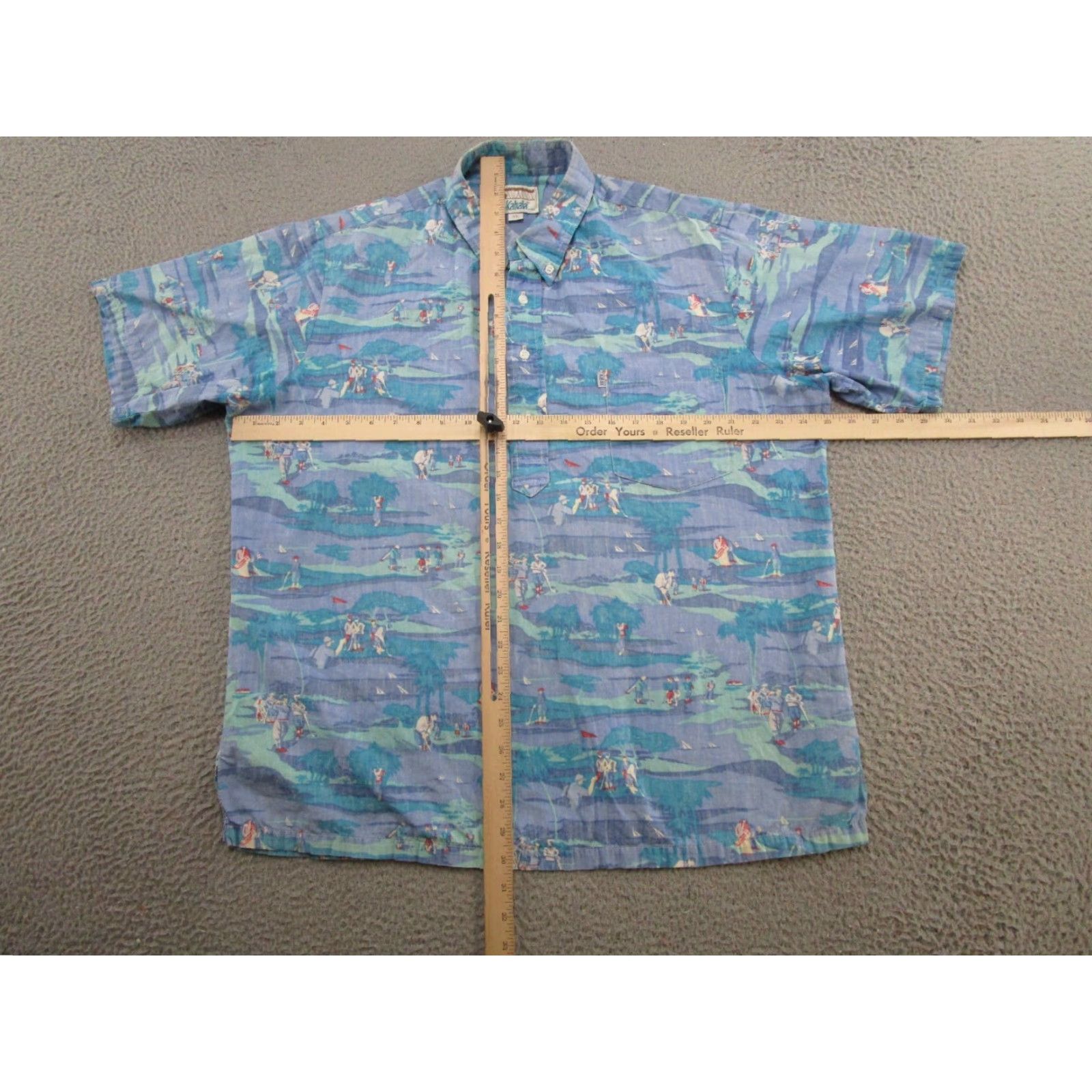 Gloverall Kahala Button-Up Hawaiian Shirt XL Multicolor Cotton 90s Surfing Casual Workwear Men Size US XL / EU 56 / 4 - 5 Thumbnail