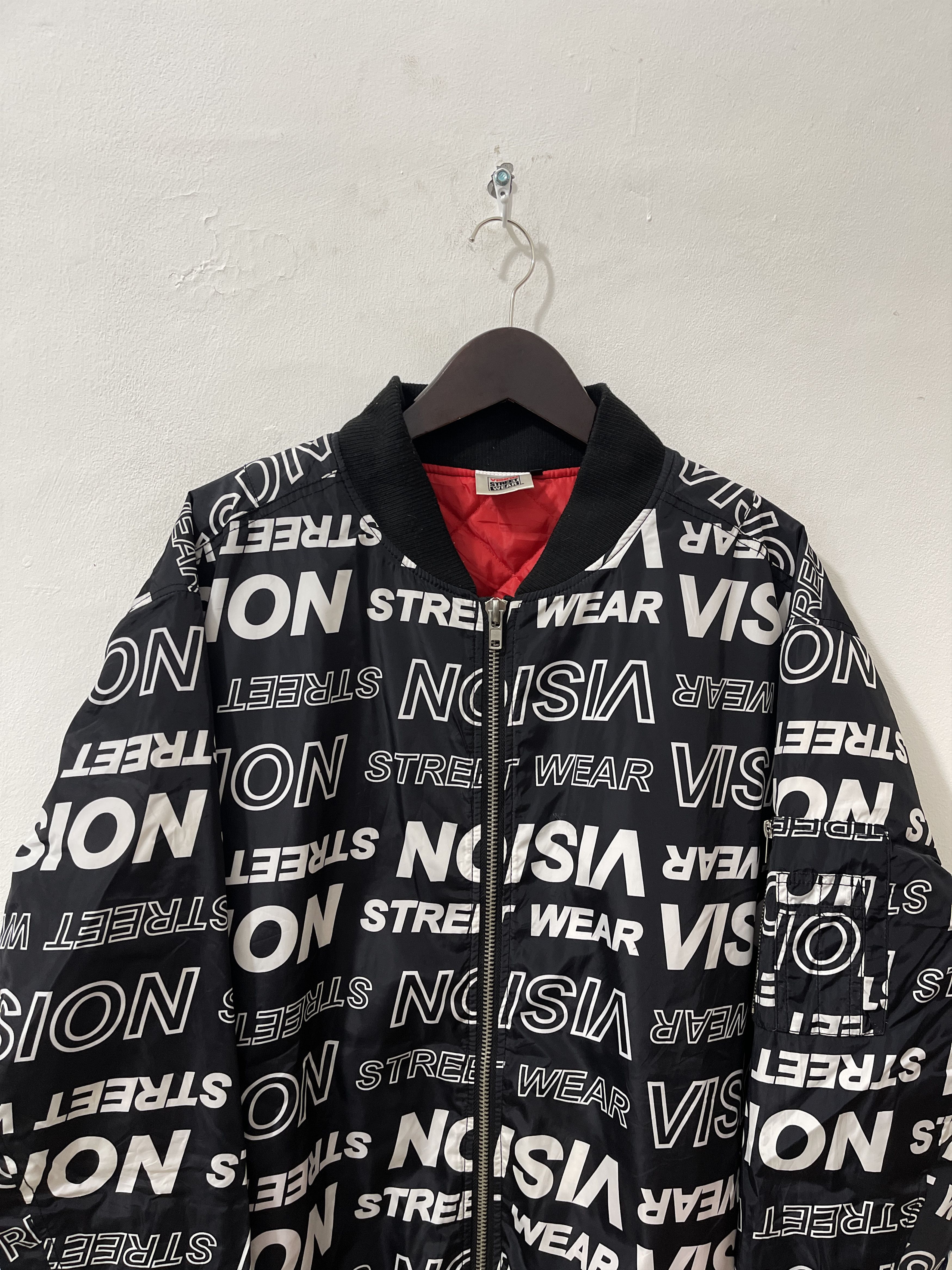 Vision Streetwear Vision Streetwear Japan Archive Hiphop Y2k Monogram Jacket Size US XXL / EU 58 / 5 - 4 Thumbnail