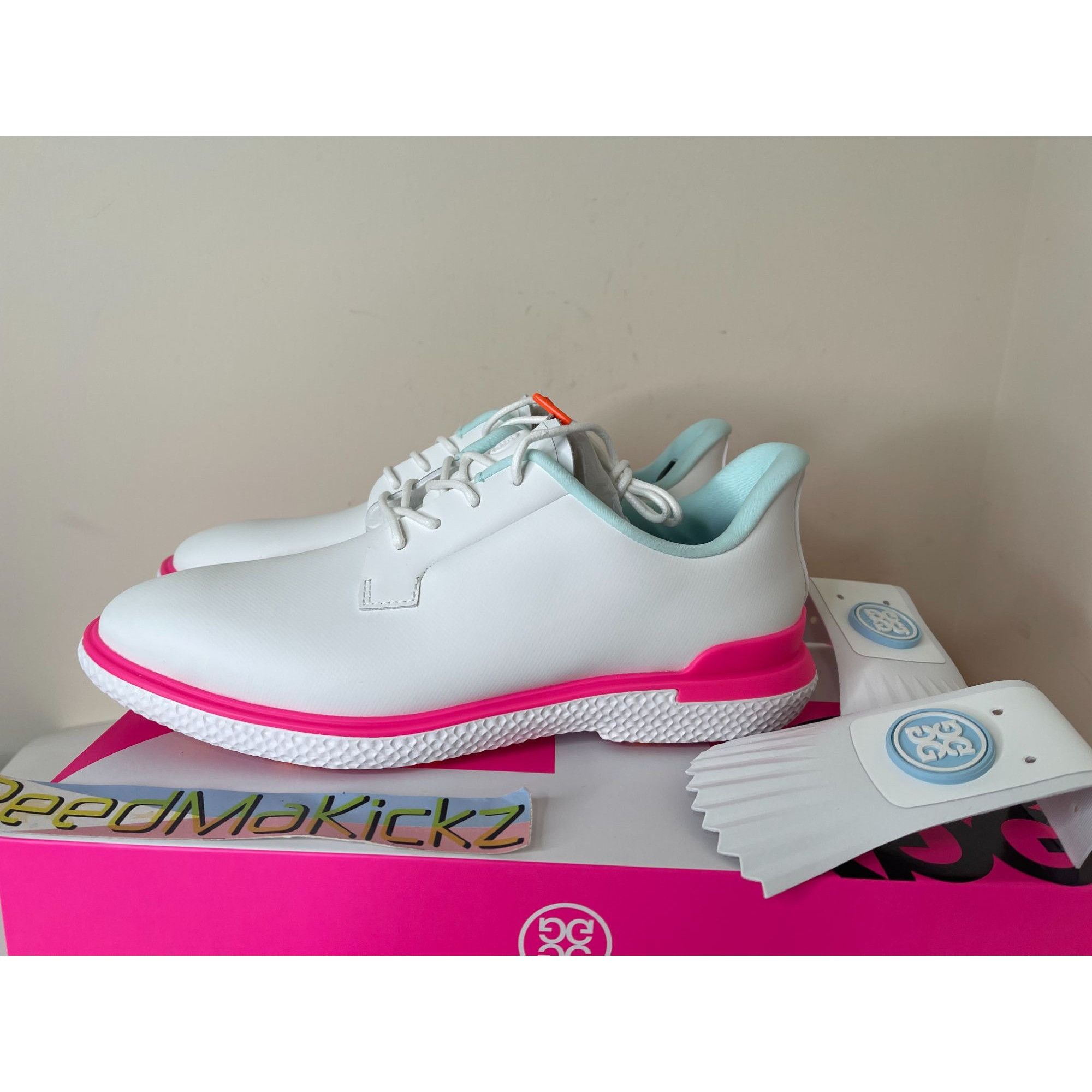 G/FORE G/FORE GALLIVAN2R KILTIE GOLF SHOES PINK WOMENS 7.5US Size US 7.5 / IT 37.5 - 1 Thumbnail