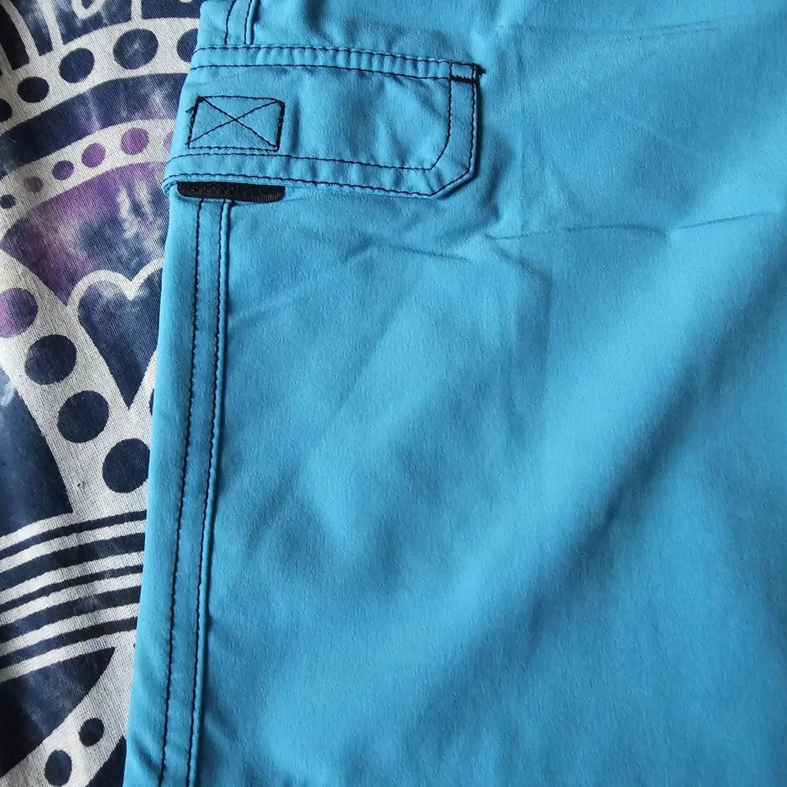 Designer Men's Blue Swim Trunks Size US 30 / EU 46 - 3 Thumbnail