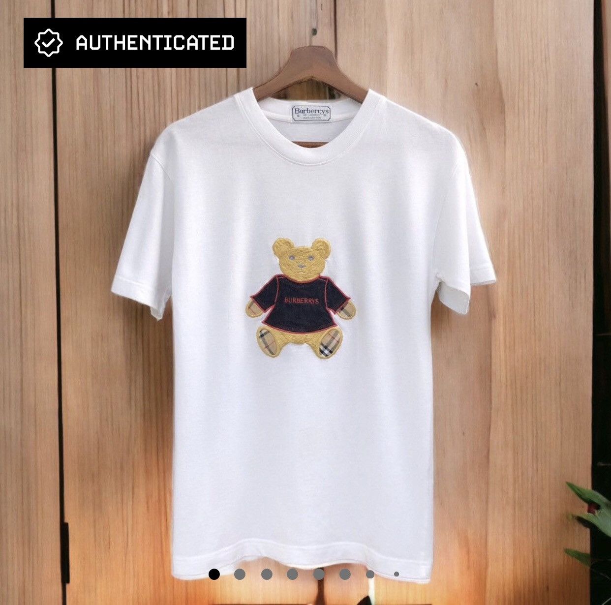 Burberry Vintage 90's Burberry's Bear T-shirt Size S / US 4 / IT 40 - 2 Thumbnail