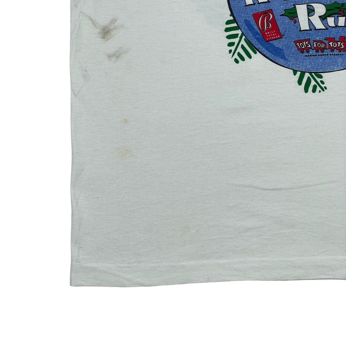 Fruit Of The Loom 🔥LAST PRICE🔥 Vintage 90s Reindeer Run Event Tee Size US L / EU 52-54 / 3 - 6 Thumbnail