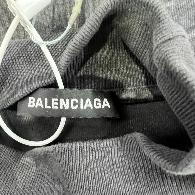 Balenciaga Balenciaga Buckle Velvet Logo High Neck Long Sleeve Size US XS / EU 42 / 0 - 3 Thumbnail