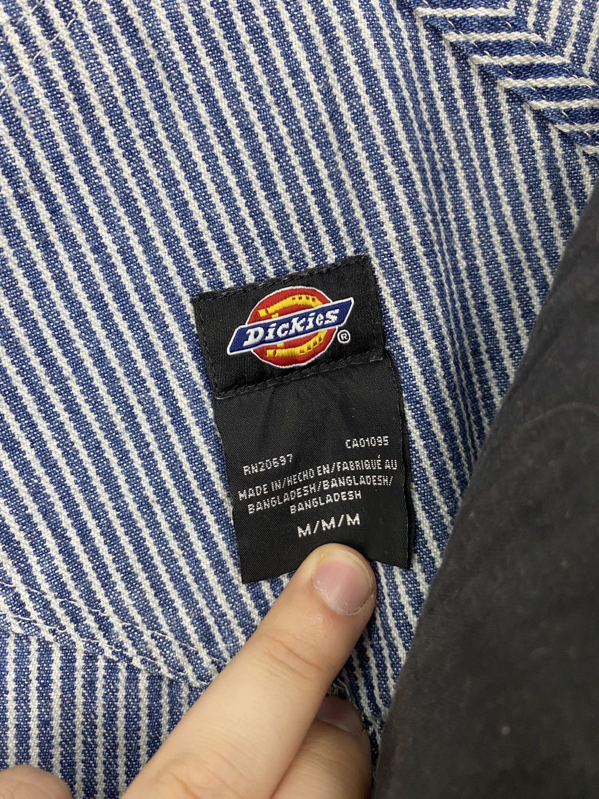 Dickies 🇺🇸 Vintage 90s Dickies Overalls Y2K Rare Retro Hype Size US 34 / EU 50 - 9 Thumbnail