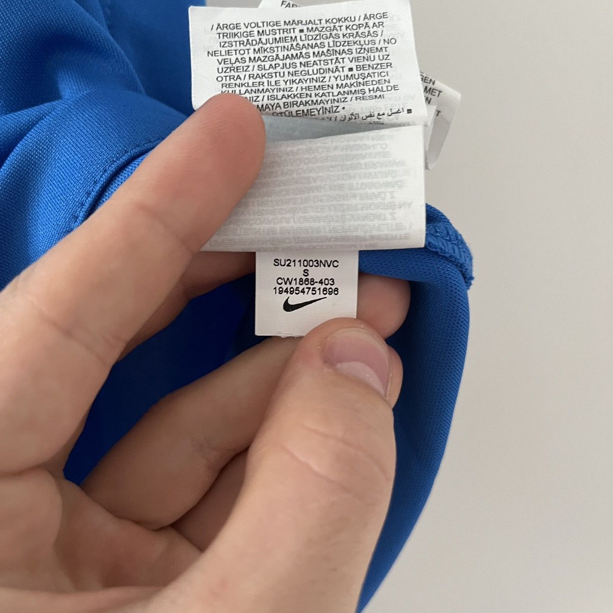 Nike Nike Tottenham Blue Football Jersey Blokecore Size US S / EU 44-46 / 1 - 10 Thumbnail