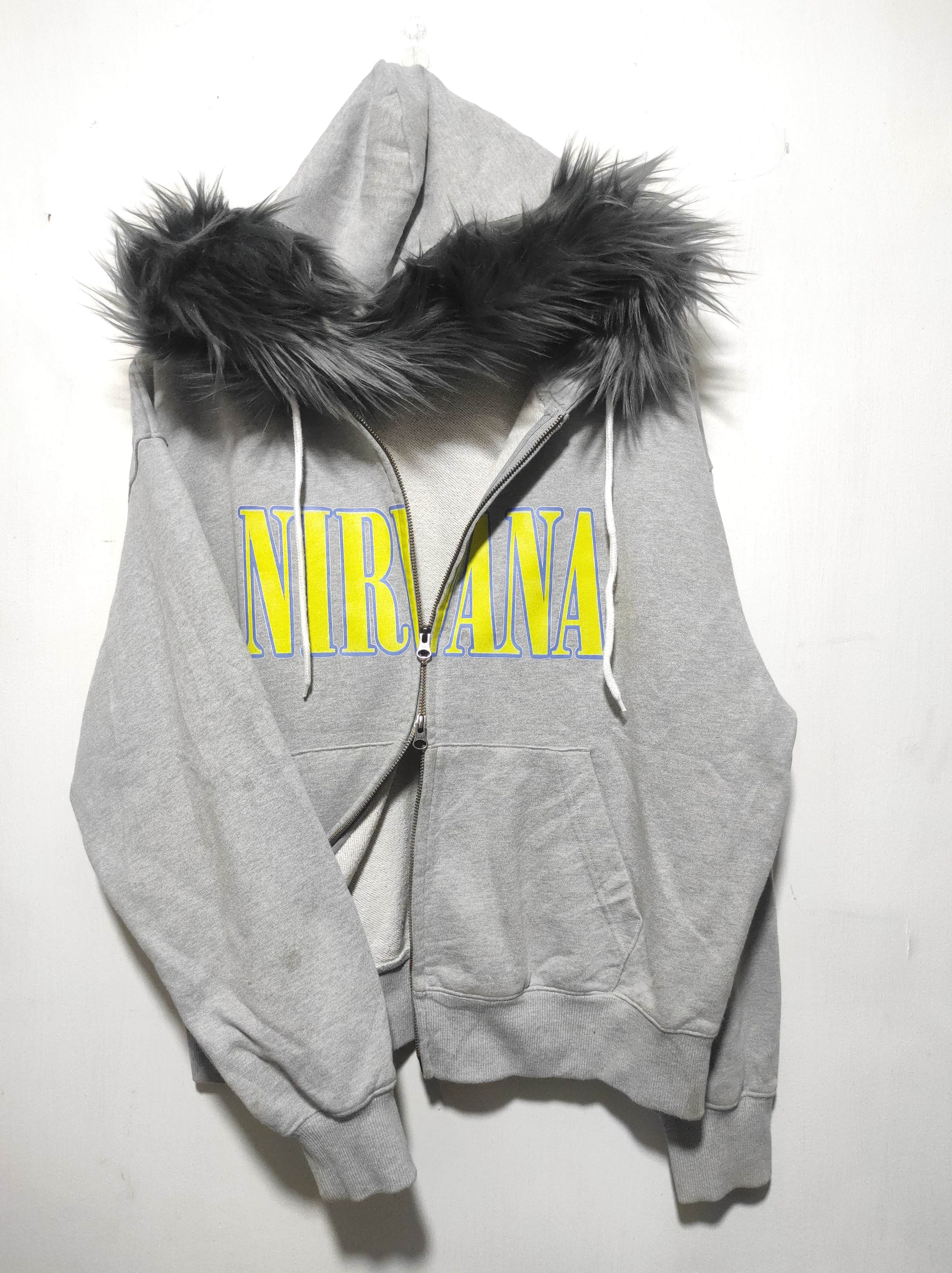Hysteric Glamour Custom Nirvana Double Zip Fur Boxy Hoodie i6w9 LBG style Size US L / EU 52-54 / 3 - 3 Thumbnail