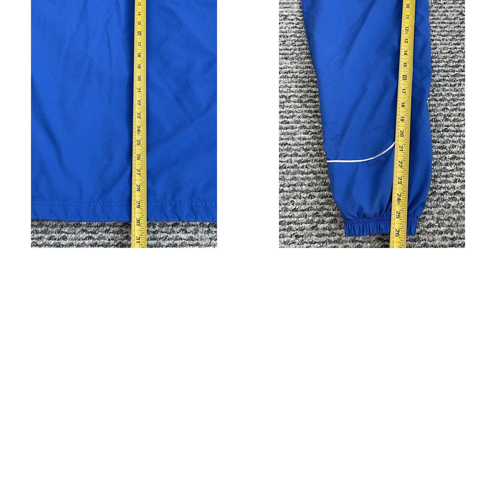 Nike VINTAGE Nike Windbreaker Jacket Mens XL Blue Lined Active Zip Pocket Size US XL / EU 56 / 4 - 9 Thumbnail