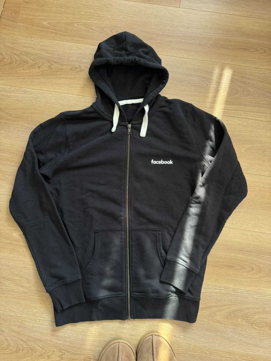 Microsoft Vintage Y2K 2000s Facebook Promo zip up Logo Hoodie Size US M / EU 48-50 / 2 - 1 Thumbnail