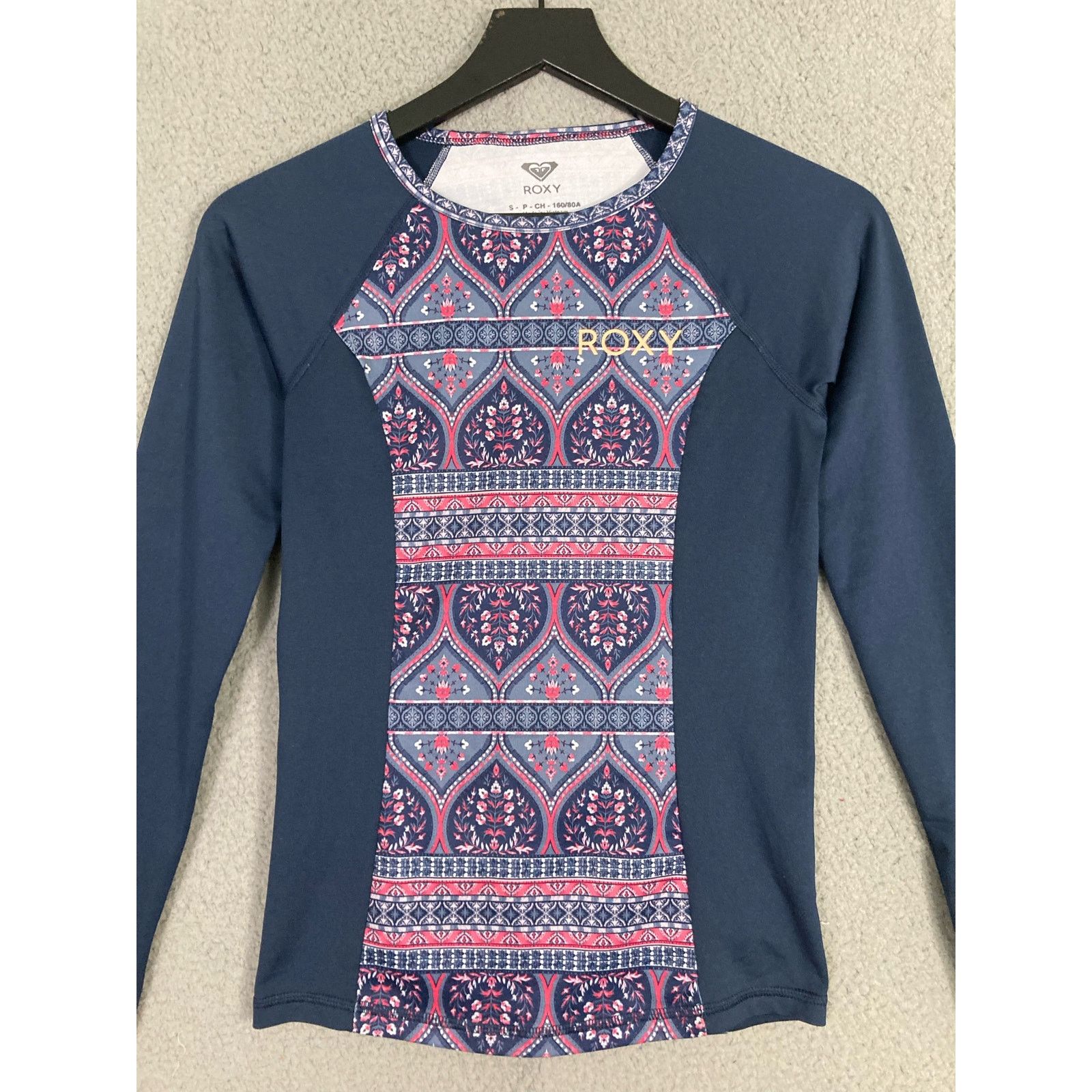 Other Roxy Waves Long Sleeve Rash Guard Swim Shirt UPF 50 Size S Size S / US 4 / IT 40 - 6 Thumbnail