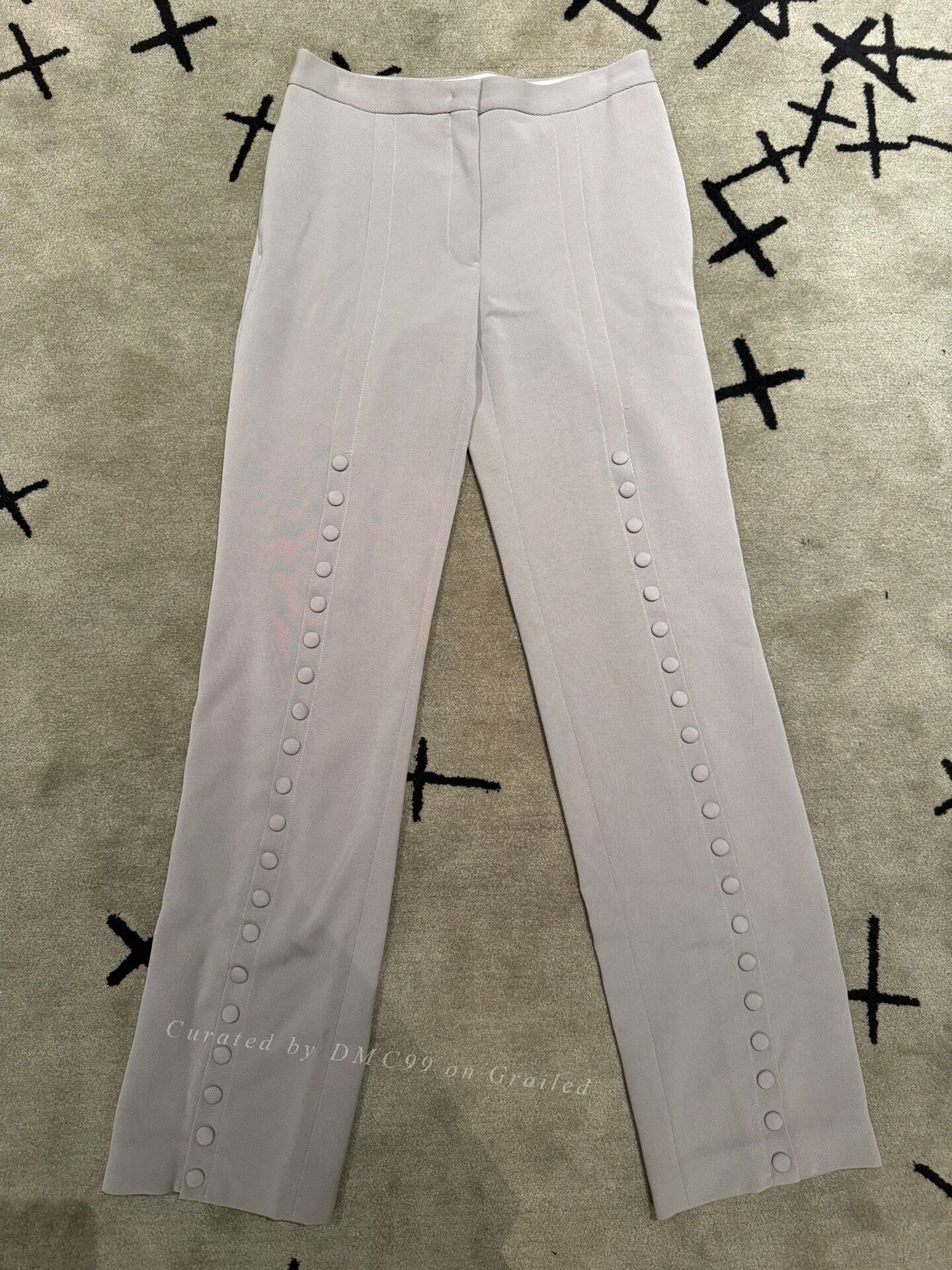 Jil Sander Jil Sander High-Waist Button-Front Trousers Size US 34 / EU 50 - 1 Thumbnail