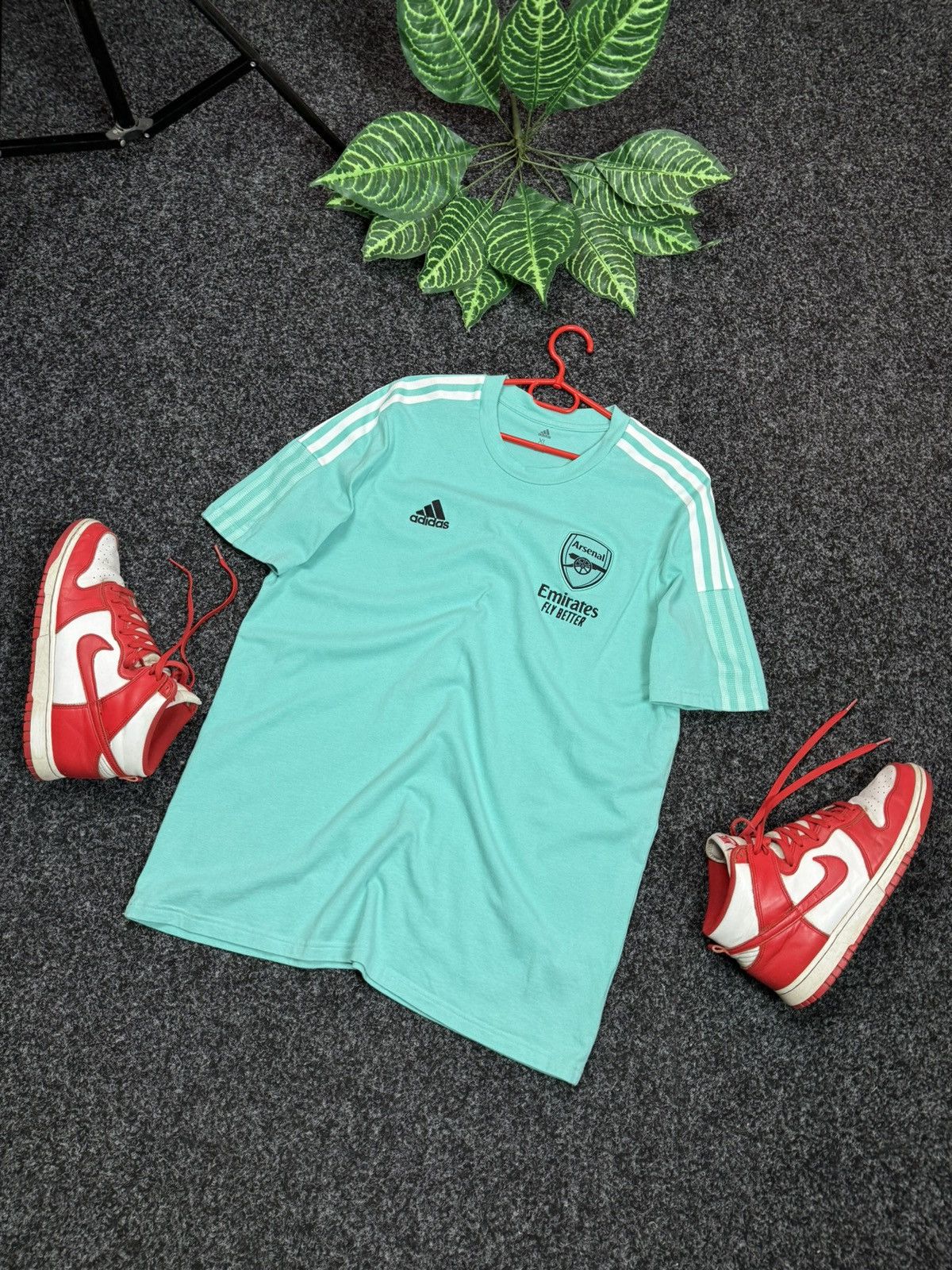 Adidas Adidas Arsenal soccer jersey Y2K drill style size XL Size US XL / EU 56 / 4 - 1 Thumbnail