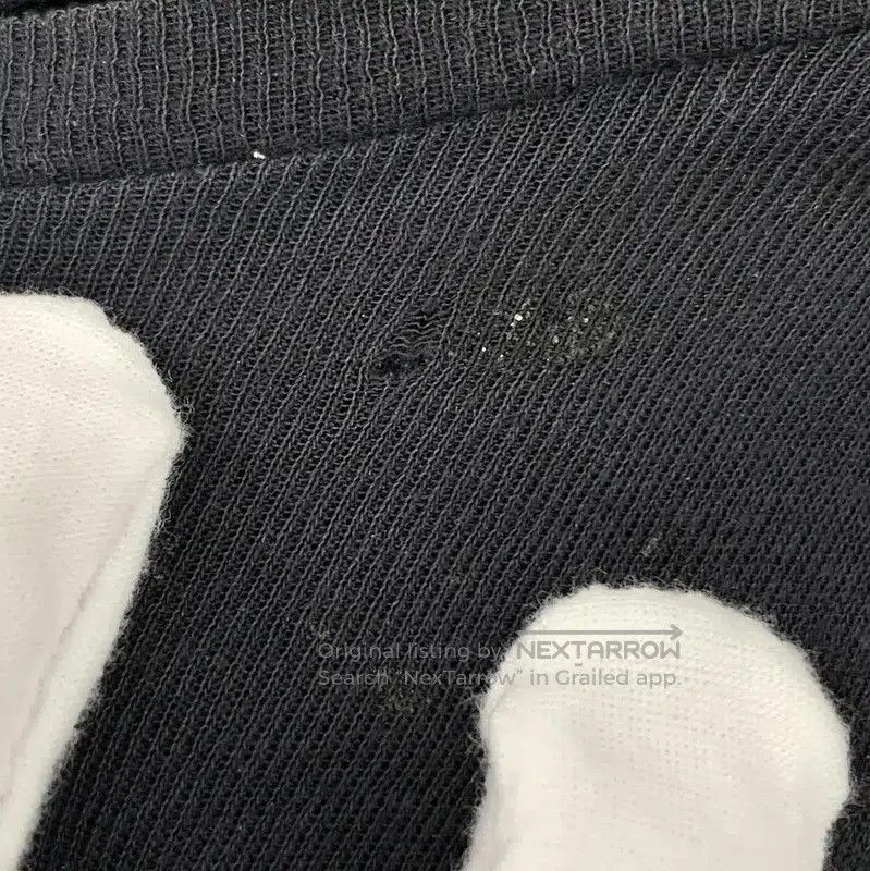 Yves Saint Laurent YSL Black Cotton T-Shirt for Women . Size XS / US 0-2 / IT 36-38 - 9 Thumbnail