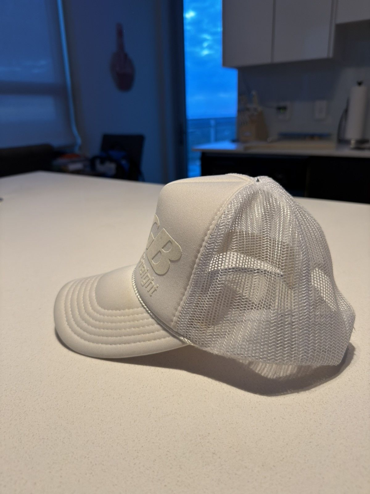 RGB Freight RGB Freight White Trucker Hat Size ONE SIZE - 2 Thumbnail