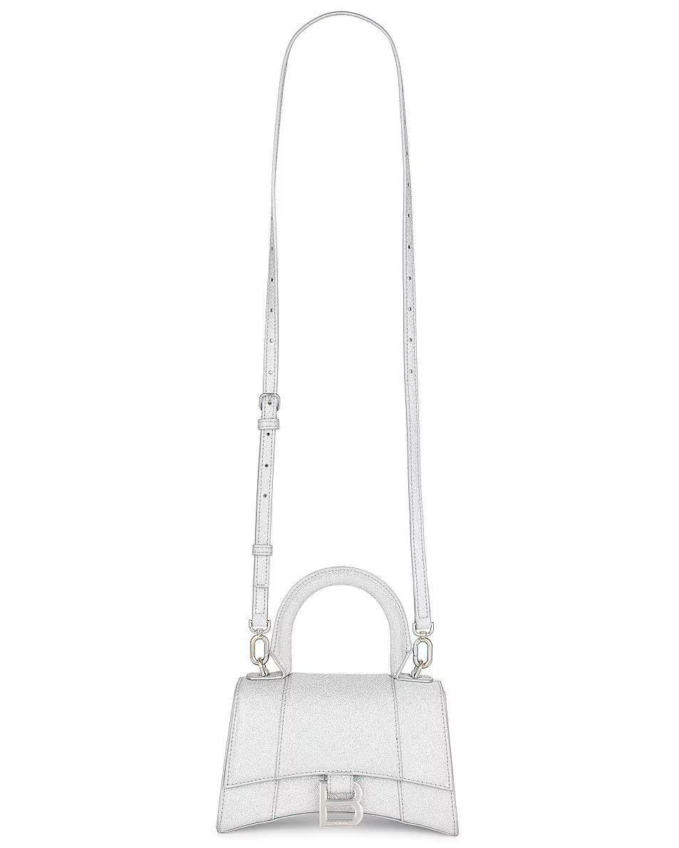 Balenciaga o1mt1gz0924 Size: OS / Hourglass XS Handbag Sparkling Size ONE SIZE - 1 Thumbnail