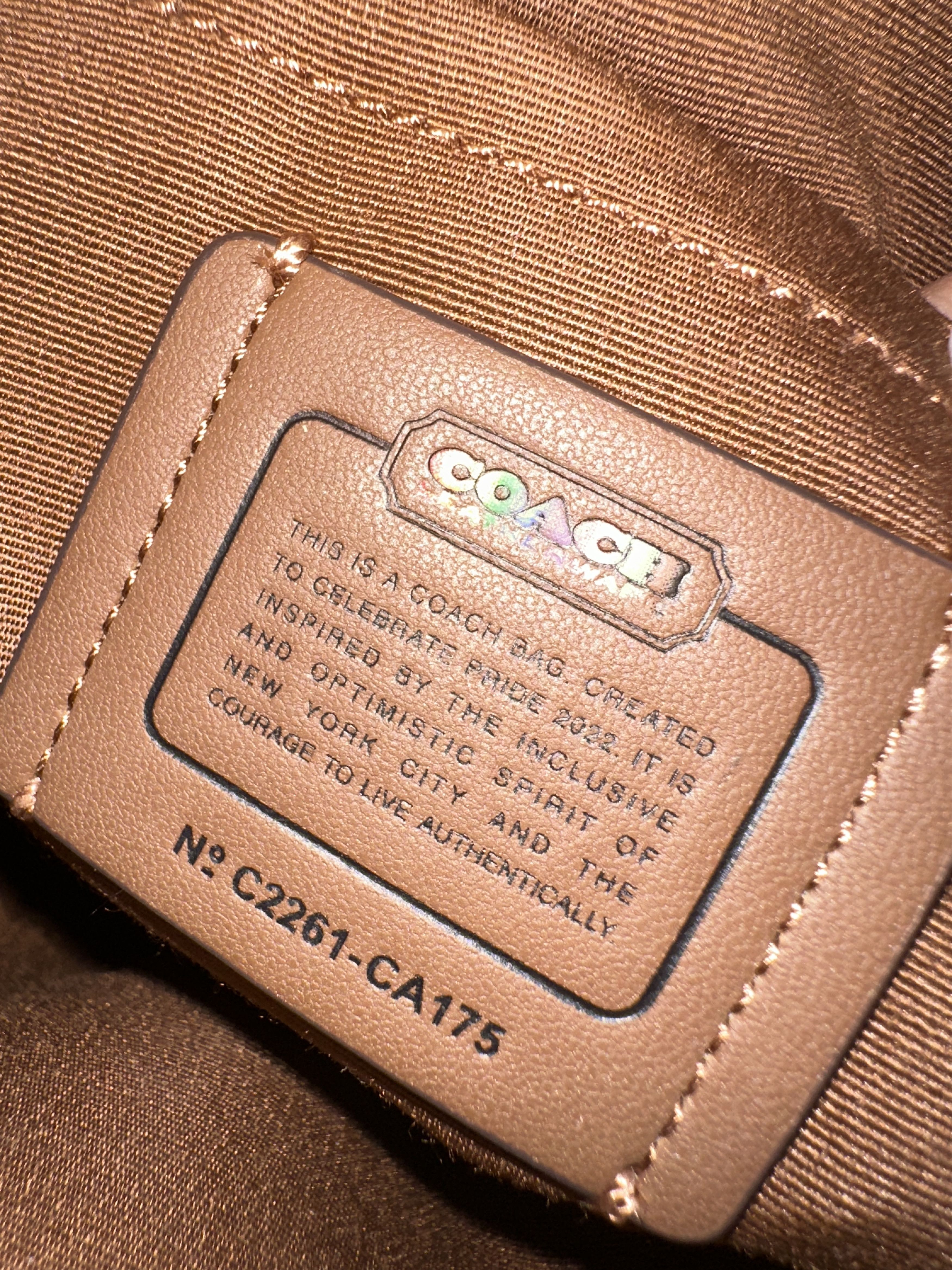 Coach Coach Jamie Camera Bag Crossbody in Rainbow Signature Canvas Size ONE SIZE - 4 Thumbnail