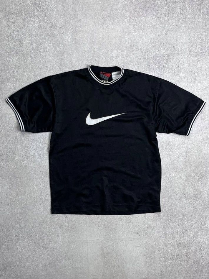 Nike Vintage Nike Premier Big Swoosh T-shirt S Size US S / EU 44-46 / 1 - 1 Thumbnail