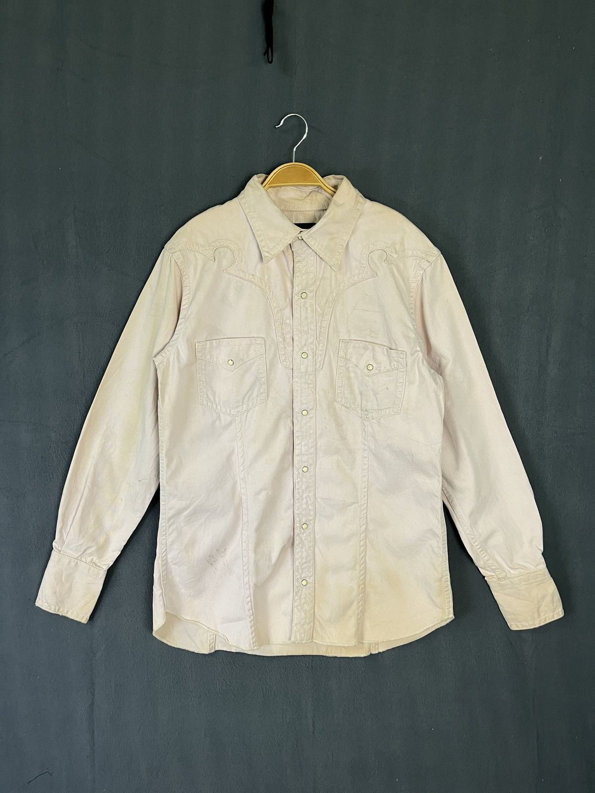 Cowboy Equipment × Japanese Brand Western Long Sleeve Pearl Snap Button Shirt Size US L / EU 52-54 / 3 - 1 Thumbnail