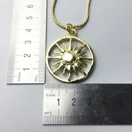 Other Sun Pendant Necklace Size ONE SIZE - 2 Thumbnail