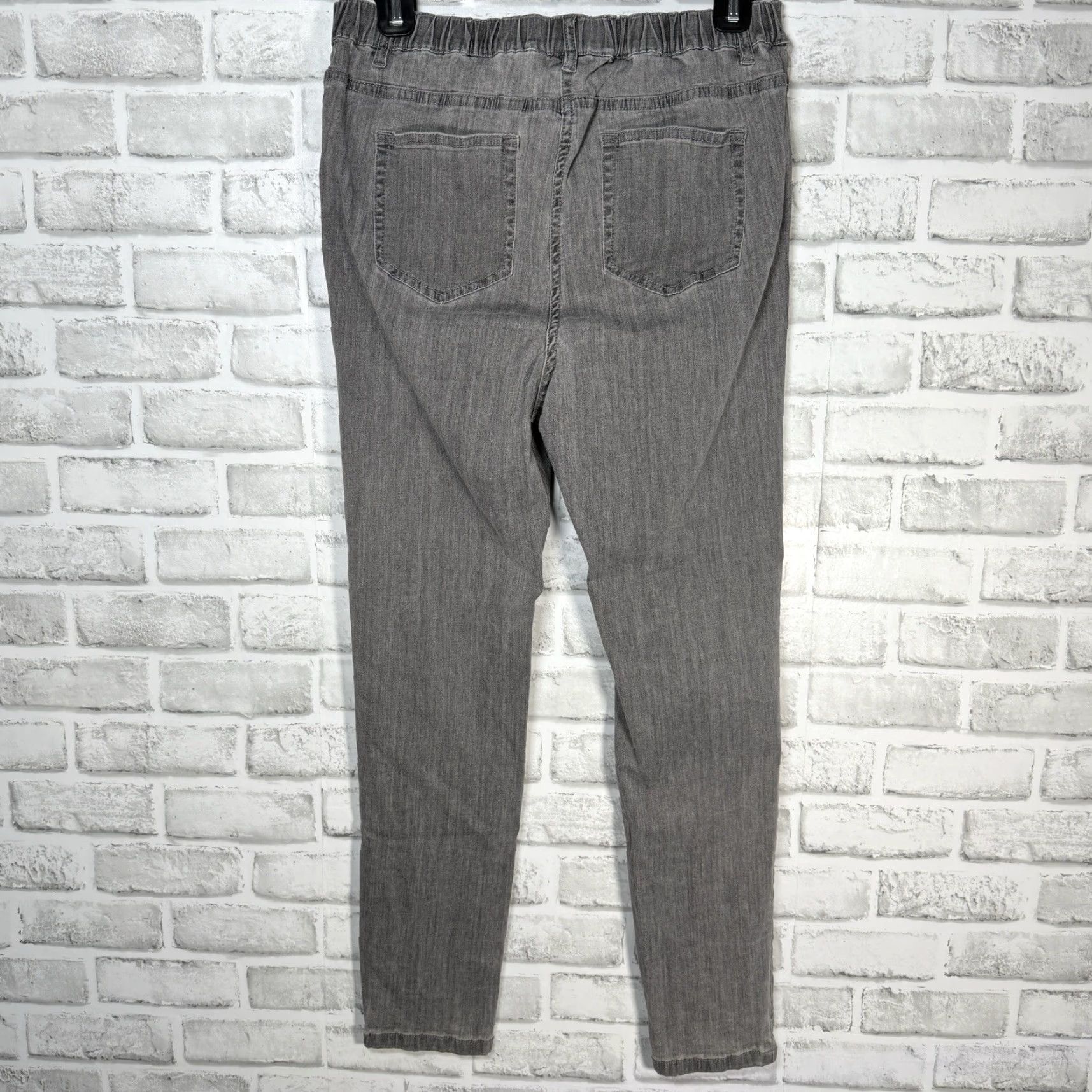 Vintage WoolOvers Pants Dress Pants Gray Cotton Blend Elastic Womens Size 8 Size 30" / US 8 / IT 44 - 5 Thumbnail
