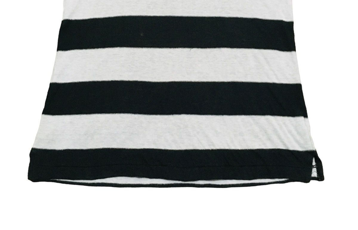 Yohji Yamamoto Very Rare Design Vintage Yohji Yamamoto Stripe T-shirt 2000s Size US M / EU 48-50 / 2 - 3 Thumbnail