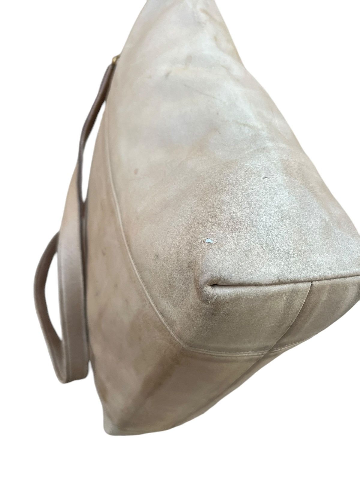 Coach × Leather Vintage 90s COACH Distress Stains Patina Leather Tote Bag Size ONE SIZE - 16 Thumbnail