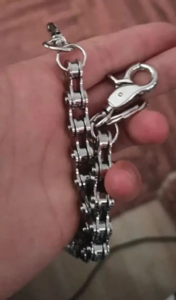 Other 63cm Biker Chain Wallet Chain Size ONE SIZE - 6 Thumbnail
