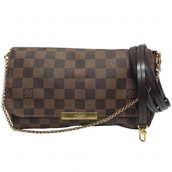 Louis Vuitton Louis Vuitton Louis Vuitton Favorite PM Damier Shoulder Bag Canvas Shoulder Bag N41276 DUTY FREE for USA Size ONE SIZE - 1 Thumbnail
