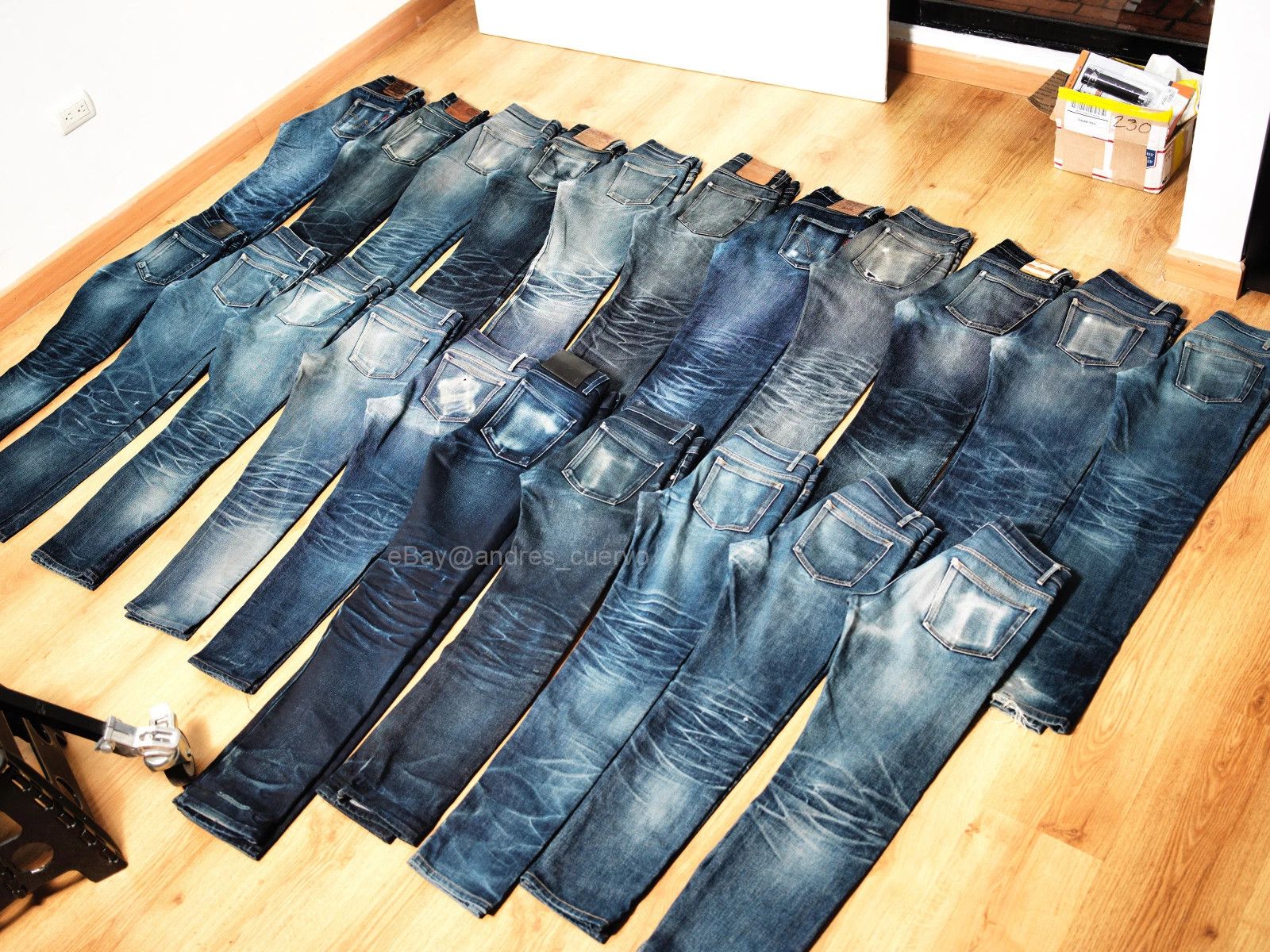 Naked & Famous Butler Naked & Famous Elephant 19oz fades Jeans selvedge Size US 29 - 8 Thumbnail