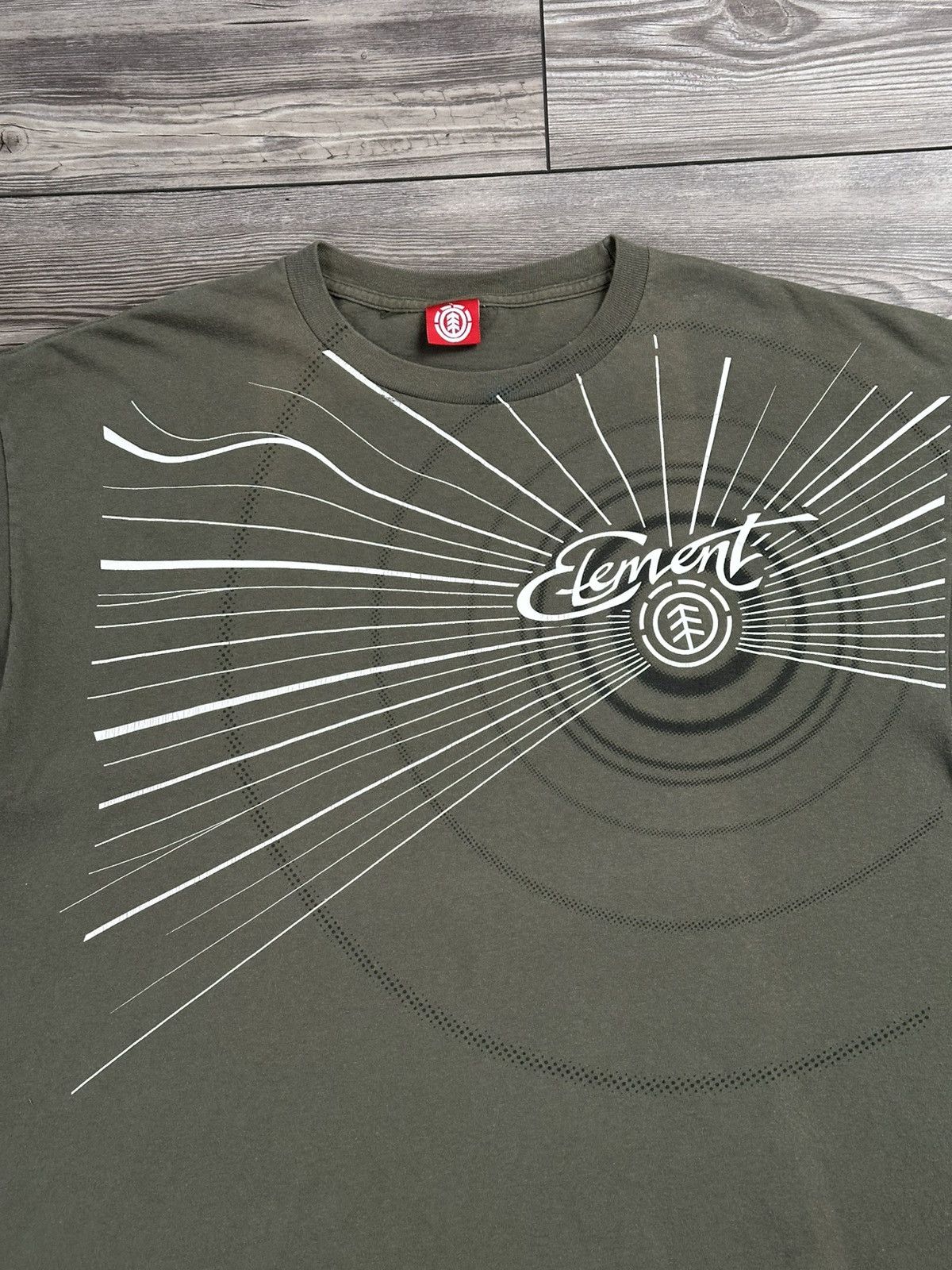 Element × Vintage Crazy Y2K Element Skate T Shirt Size US XL / EU 56 / 4 - 2 Thumbnail