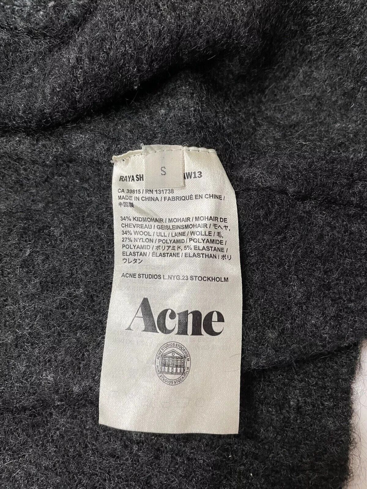 Acne Studios ACNE STUDIOS Raya Sh Kid Mohair Wool Cardigan Sweater Size S / US 4 / IT 40 - 16 Thumbnail