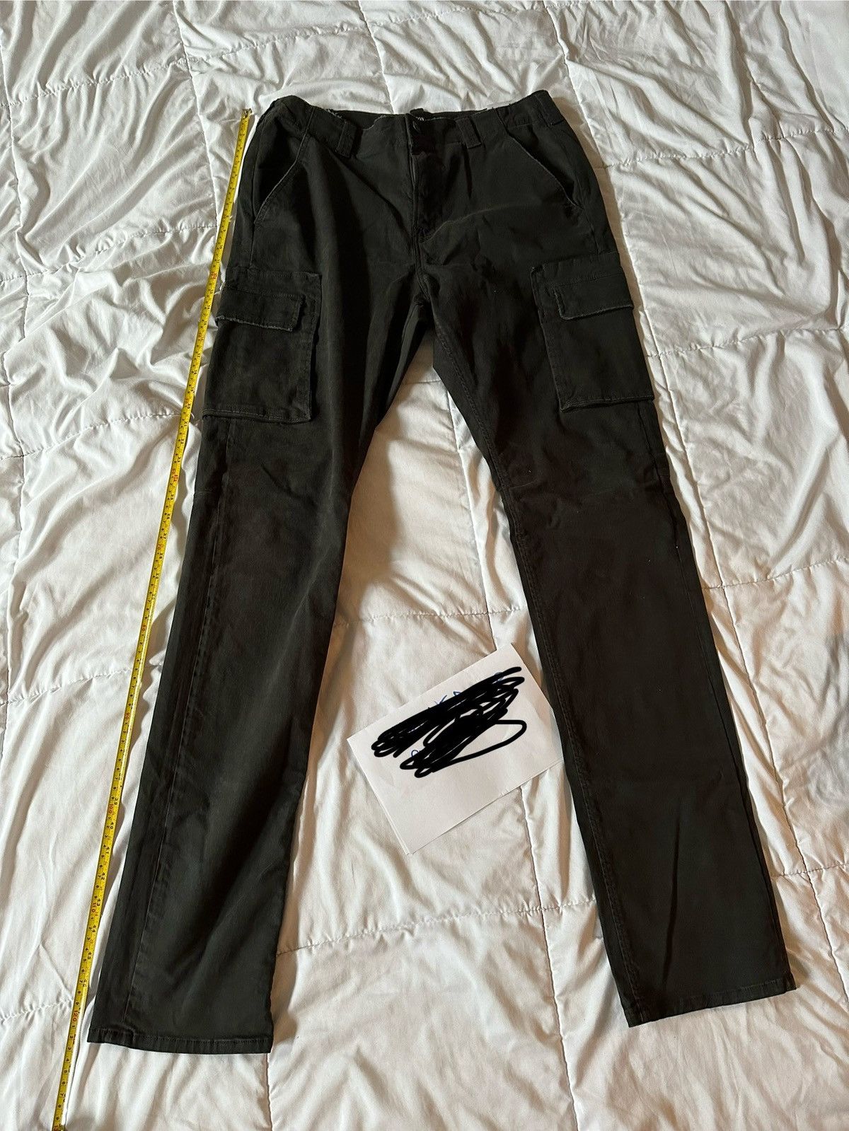 image of Hudson Cargo Pants in Black, Men's (Size 33)