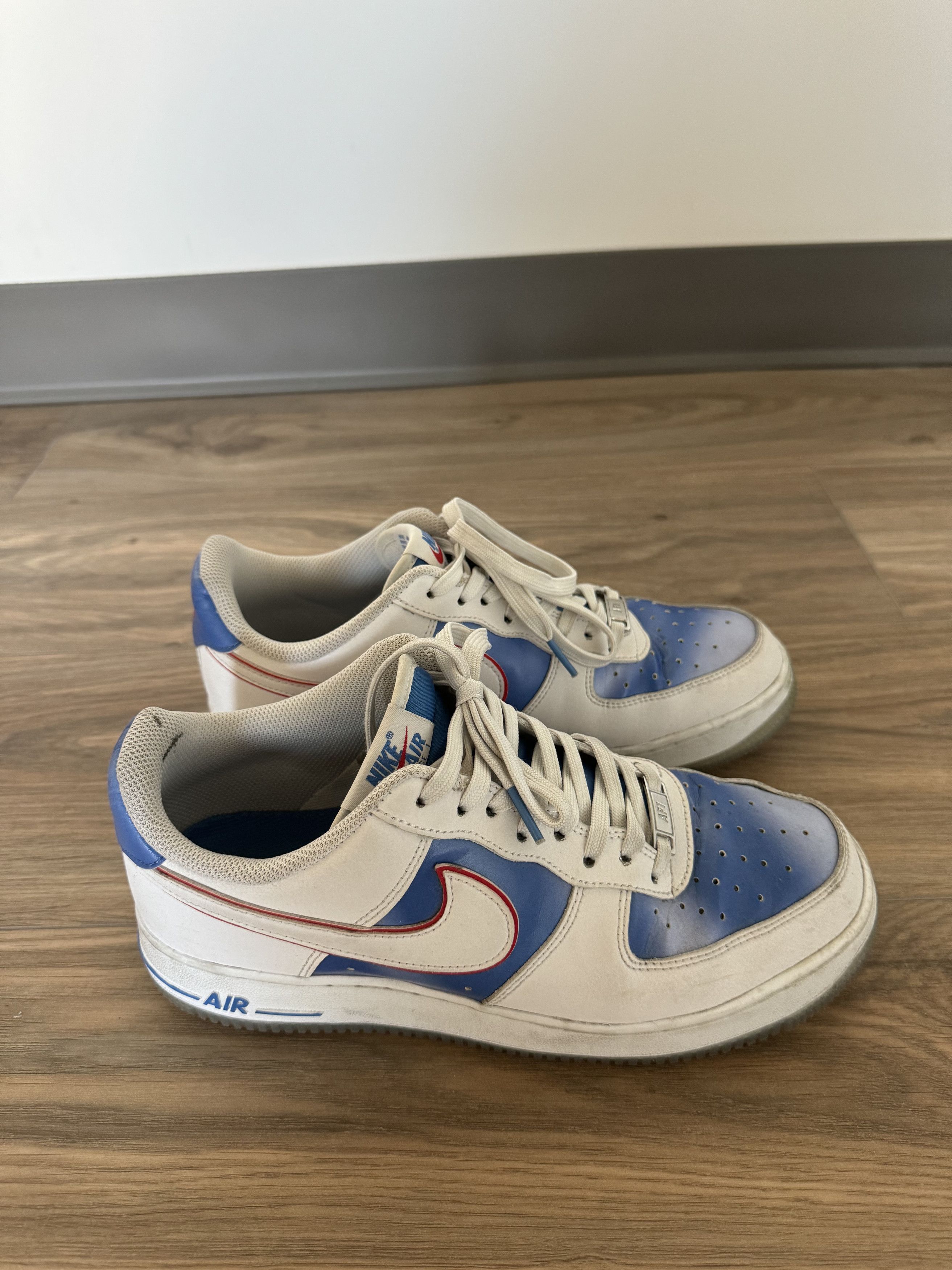 Nike AF1 Pacific Blue Size US 8.5 / EU 41-42 - 2 Thumbnail