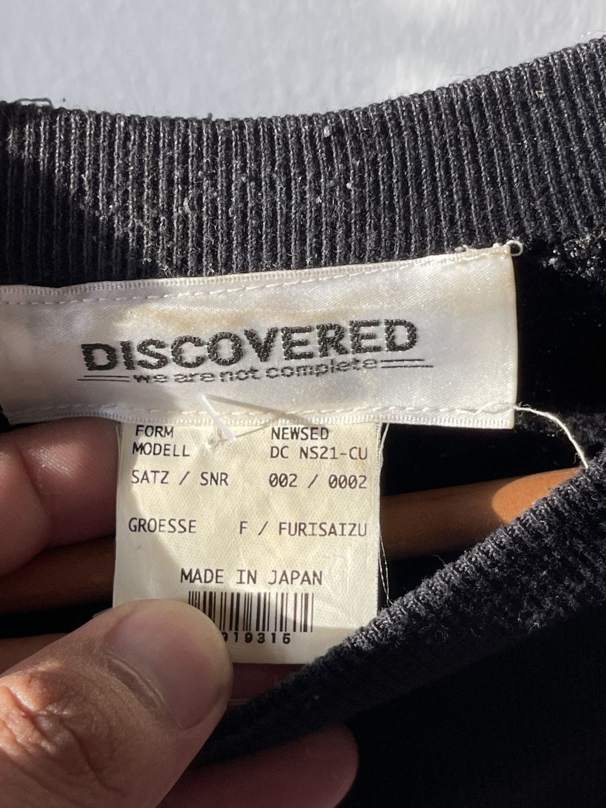 DISCOVERED Discovered Rework Sweatshirt Size US XL / EU 56 / 4 - 8 Thumbnail
