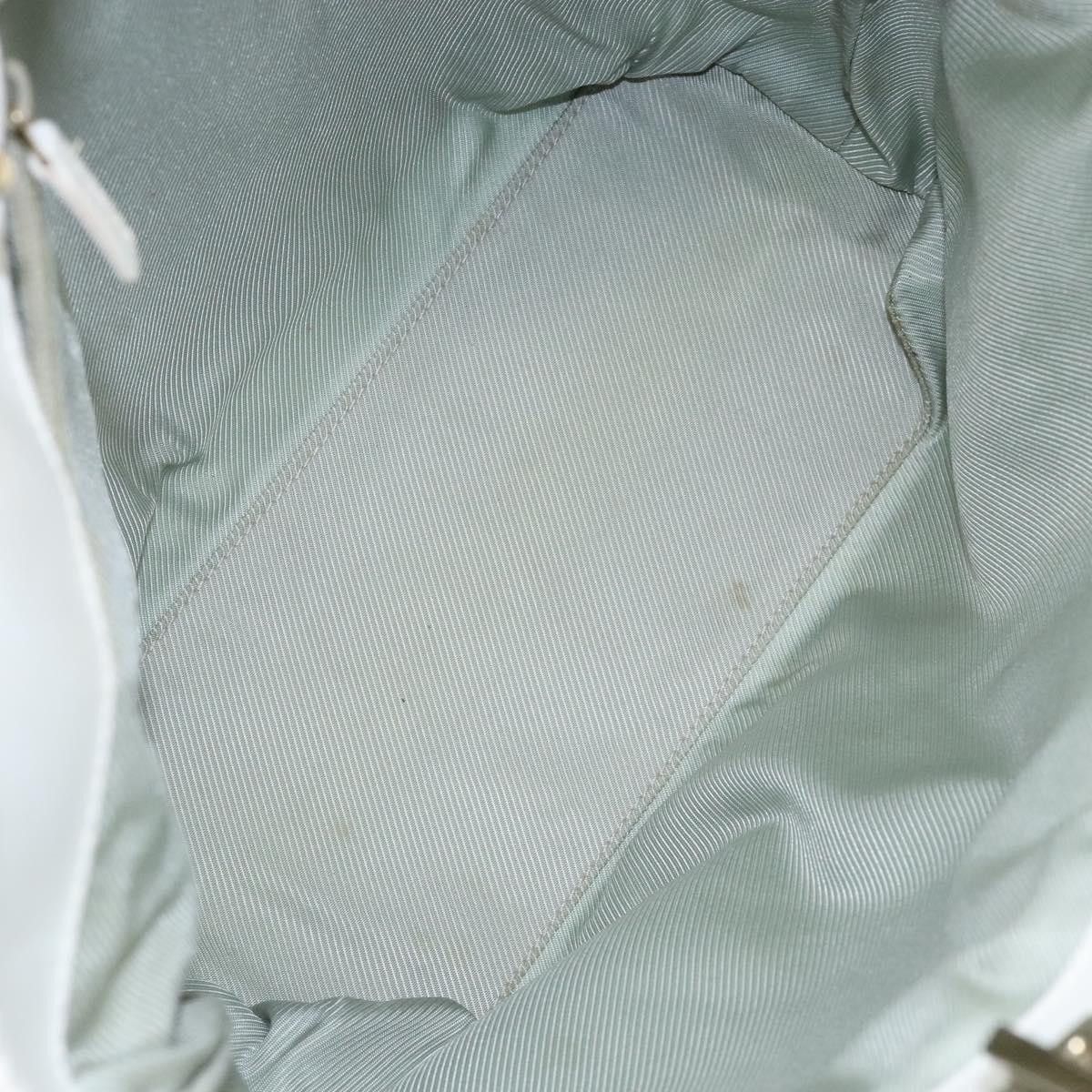 Gucci GUCCI GG Canvas Tote Bag Turquoise Blue Gold 002 002 Size ONE SIZE - 17 Thumbnail