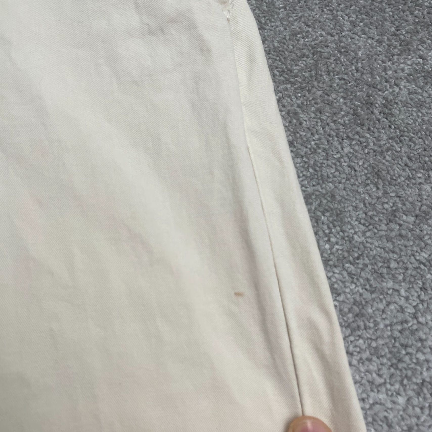 Zara Zara Khaki Pants Mens 34 Beige Sit Straight Leg Cotton Canvas Casual Workwear 34x30 Vintage No Not N/A Size US 34 / EU 50 - 7 Thumbnail
