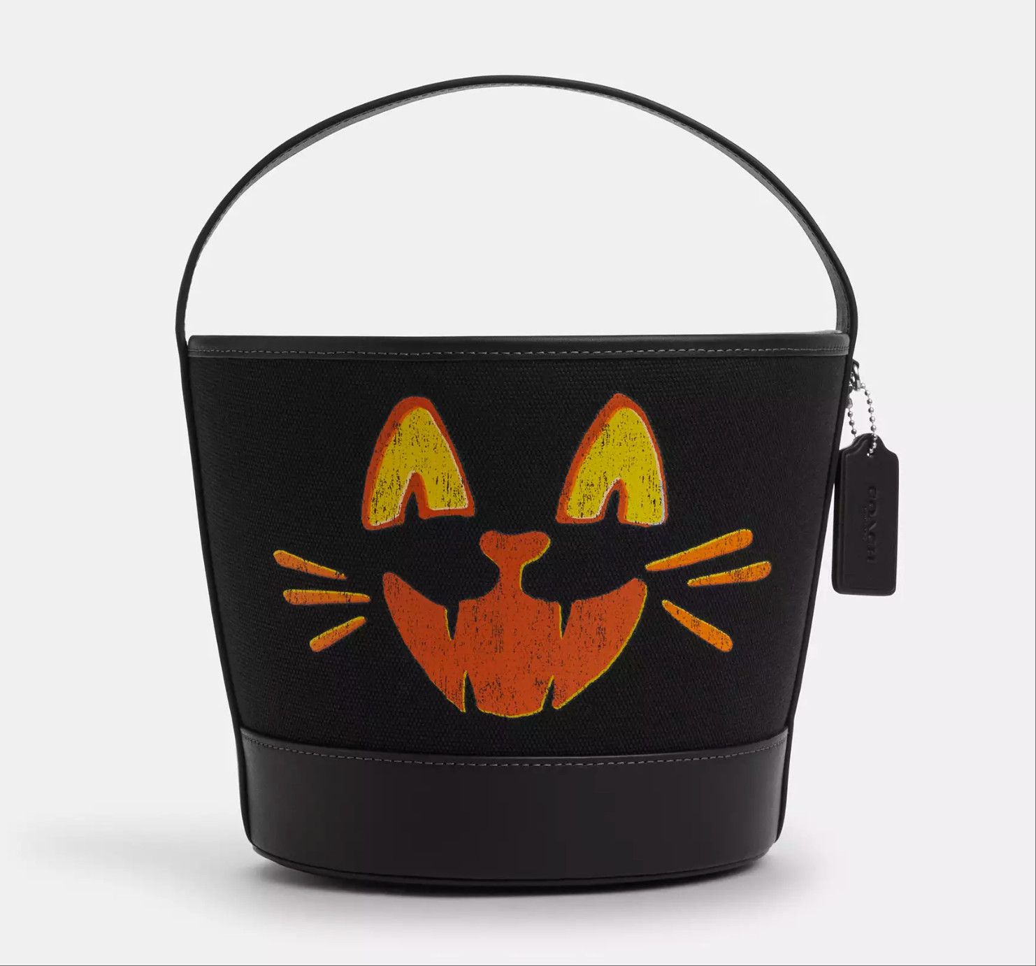 Coach Trick Or Treat Bucket With Halloween Cat CCE04 Size ONE SIZE - 7 Thumbnail