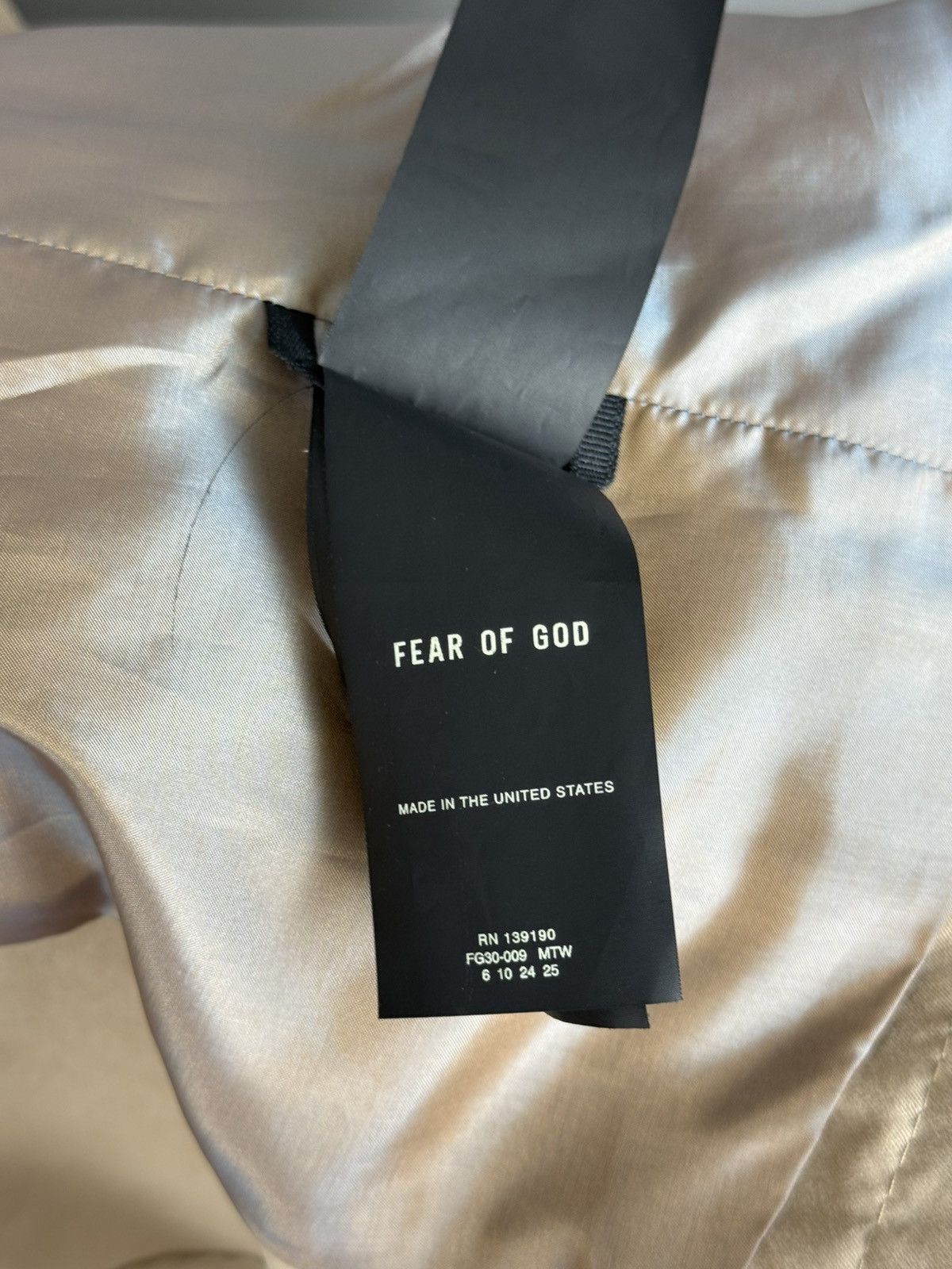 Fear of God Fear Of God Seventh Cotton Everyday Sportcoat jacket blazer Size US S / EU 44-46 / 1 - 10 Thumbnail