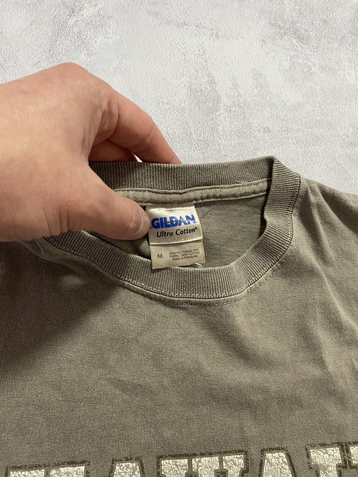 Vintage Vintage 90s T-Shirt HawaII Oversized Style Metalic USA Size US M / EU 48-50 / 2 - 3 Thumbnail