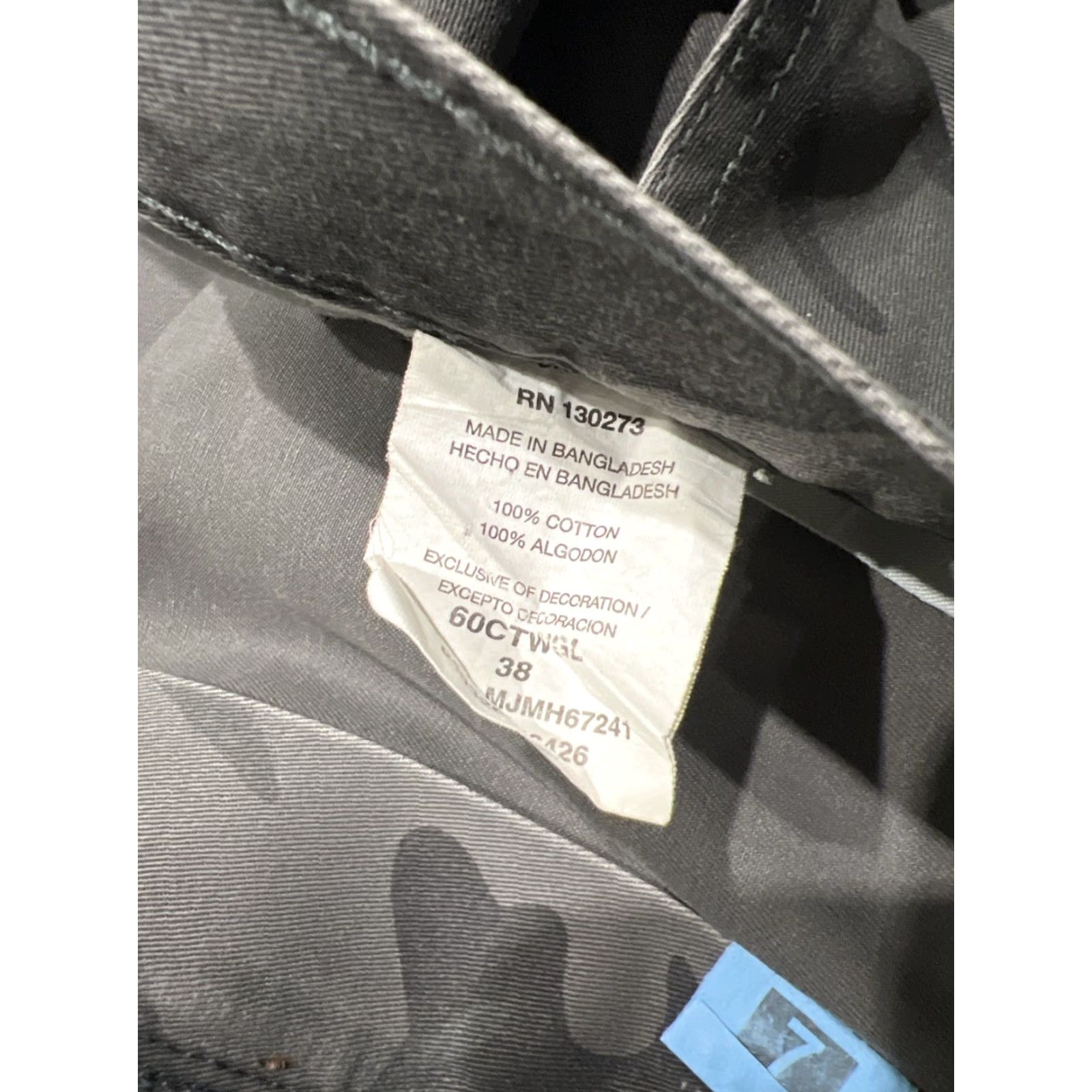 Wrangler VINTAGE Wrangler Cargo Shorts Men Size 36 Camouflage Cotton Gray Men's Size US 36 / EU 52 - 4 Thumbnail